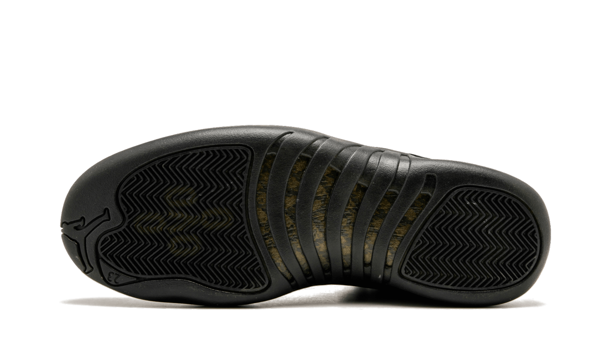 jordan 12 retro ovo black+873864-032+diagnol left view