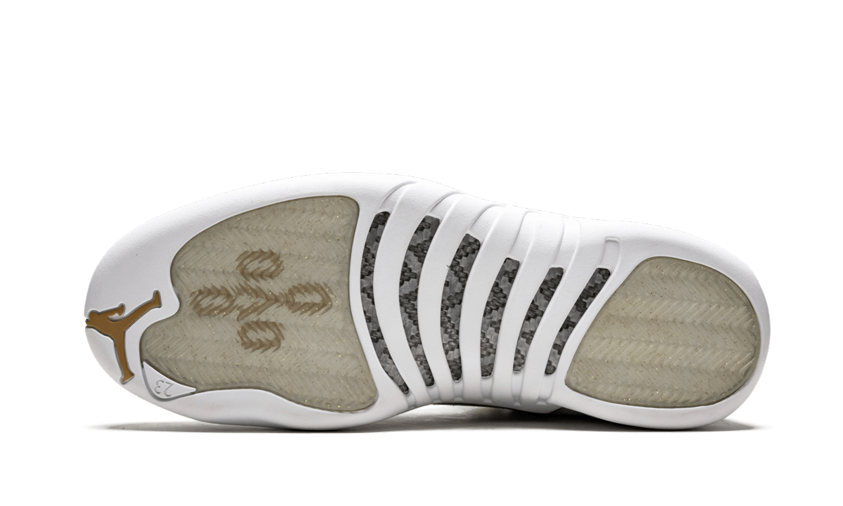 jordan 12 retro ovo white+873864-102+bottom view