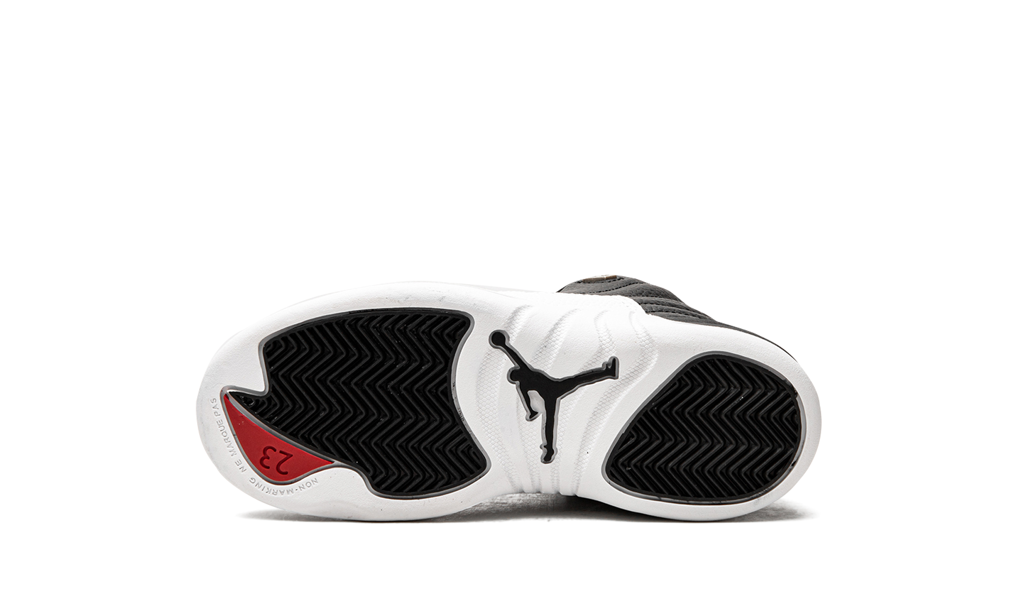 jordan 12 retro playoffs 2022 ps+151186-006+bottom view