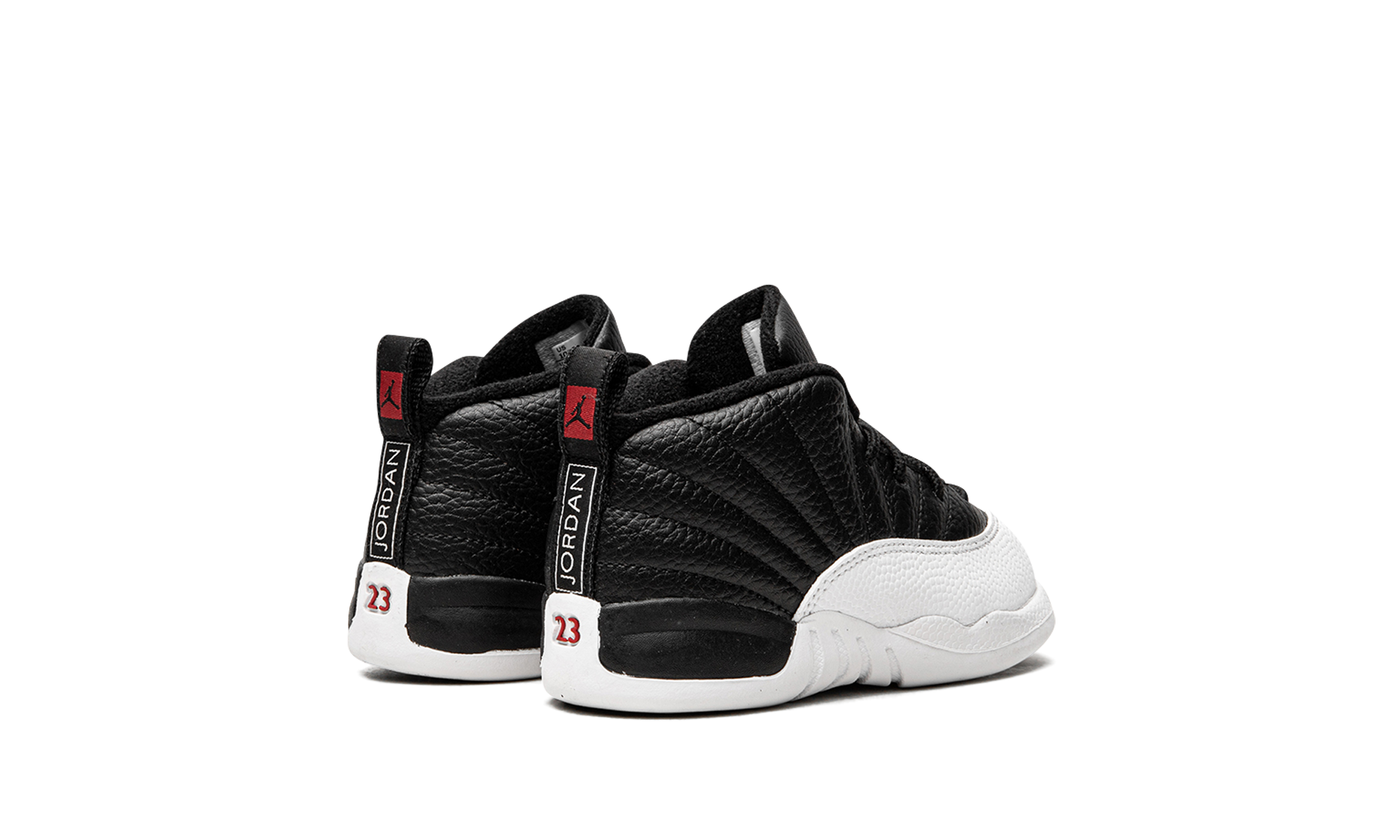 jordan 12 retro playoffs 2022 td+850000-006+diagnol right behind view