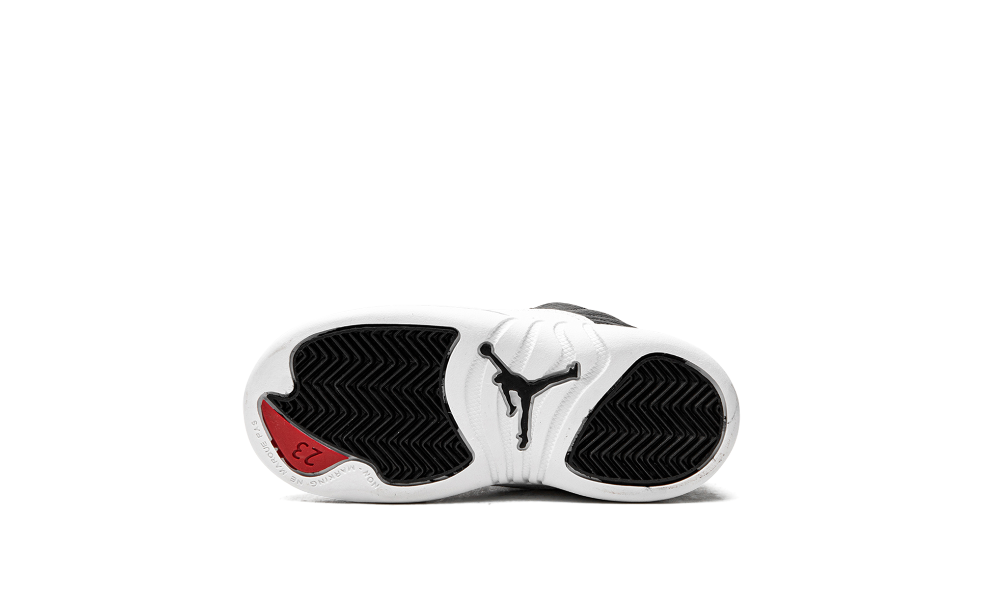 jordan 12 retro playoffs 2022 td+850000-006+bottom view