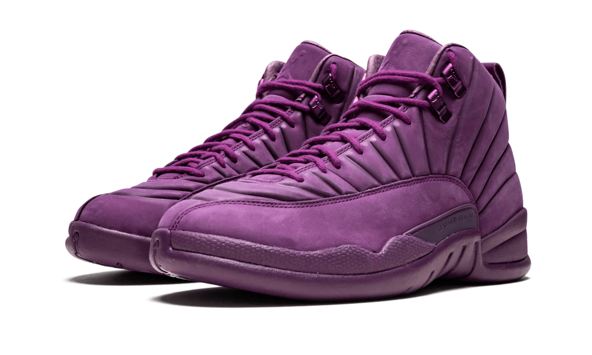 jordan 12 retro psny bordeaux+AA1233-600+diagnol left view