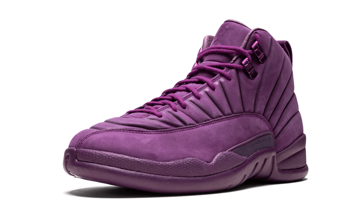 jordan 12 retro psny bordeaux+AA1233-600+left diagnol single view