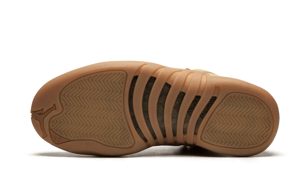 jordan 12 retro psny wheat+AA1233-700+bottom view