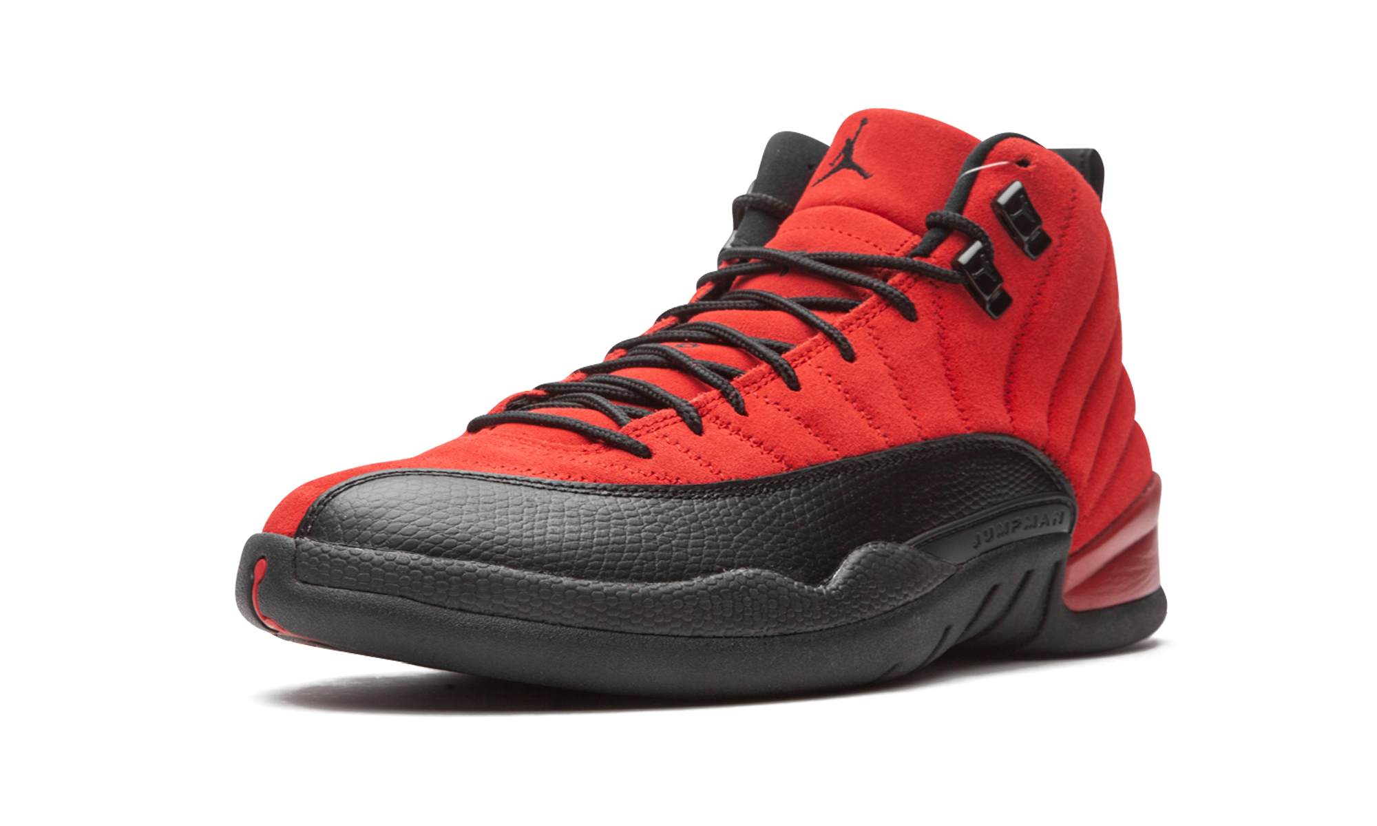 jordan 12 retro reverse flu game+CT8013-602+left diagnol single view