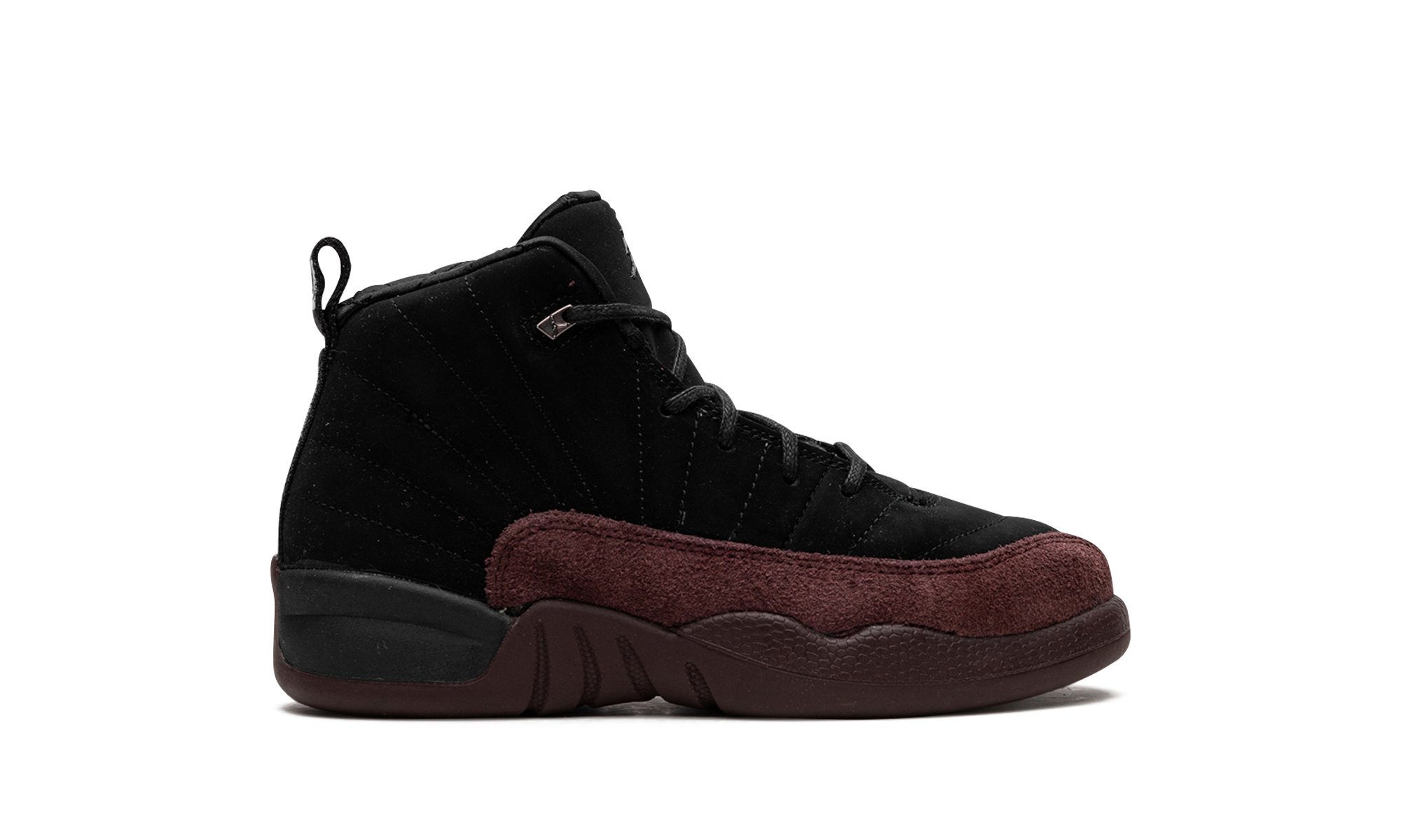 jordan 12 retro sp a ma maniere black ps+FB2686-001+right view