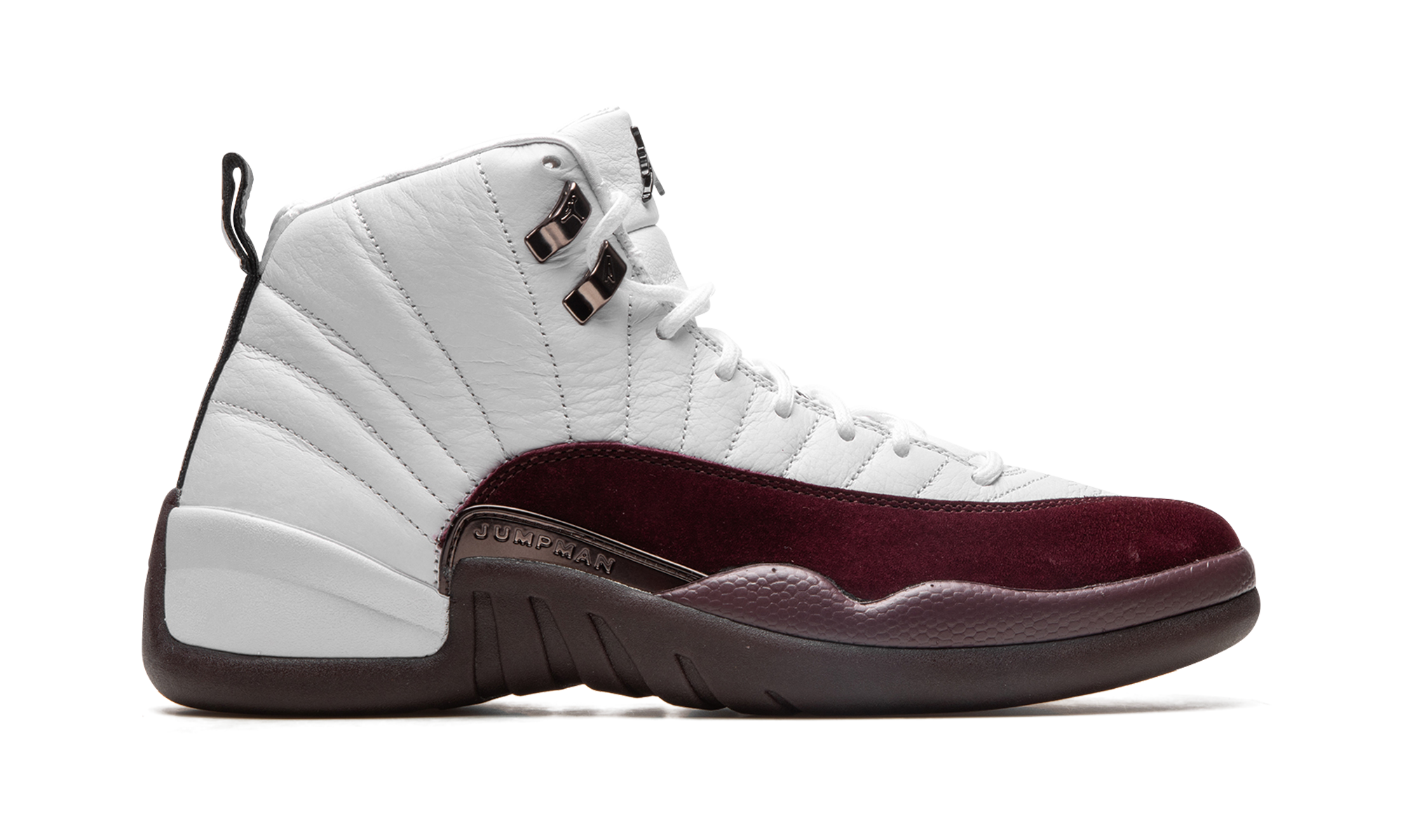 jordan 12 retro sp a ma maniere white women s+DV6989-100+right view