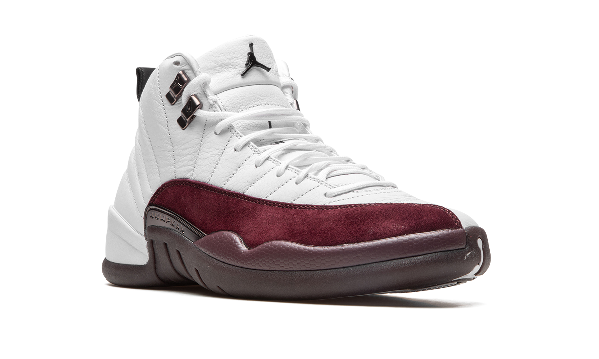 jordan 12 retro sp a ma maniere white women s+DV6989-100+diagnol right view
