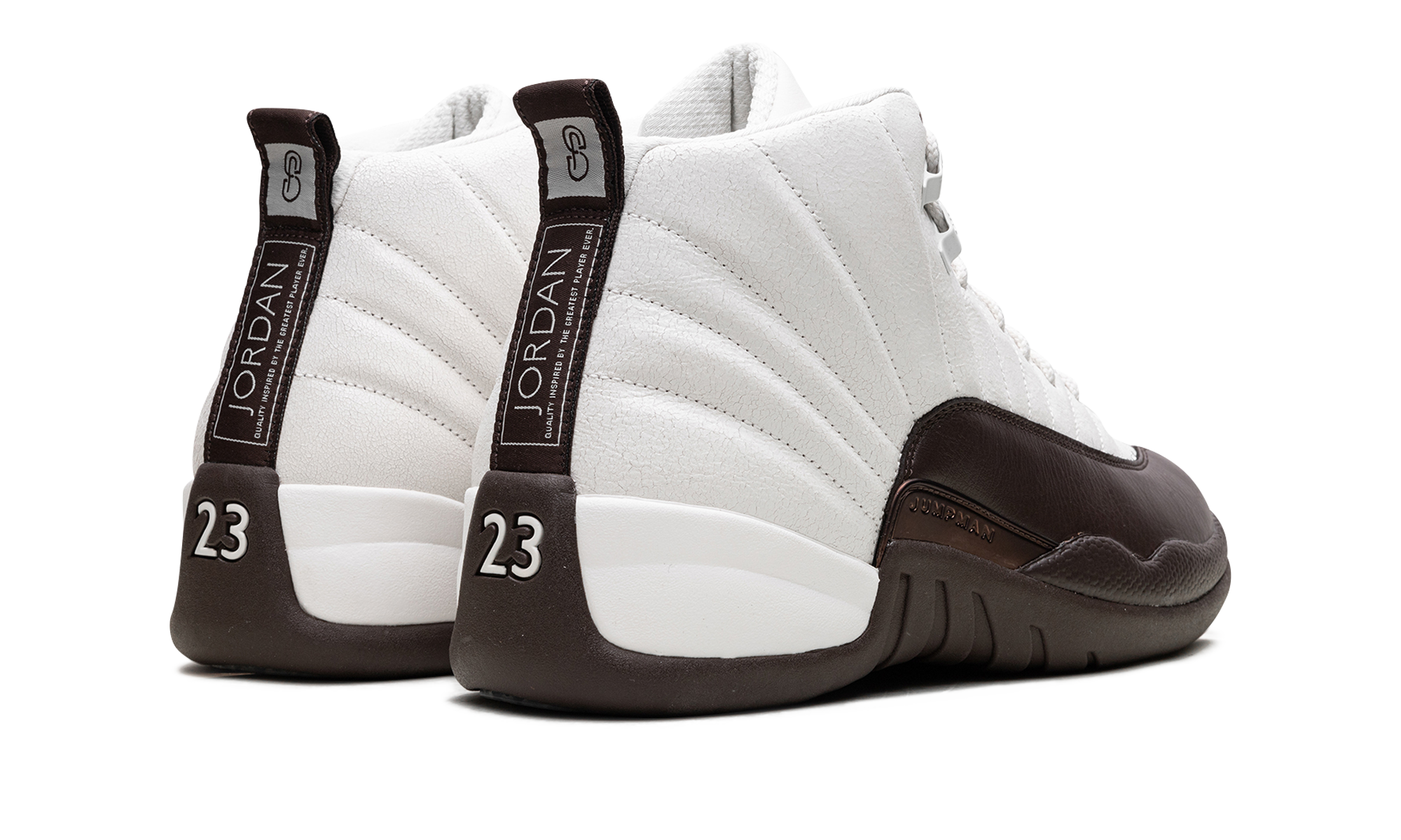 jordan 12 retro sp solefly cafecito+FZ5026-100+diagnol right behind view
