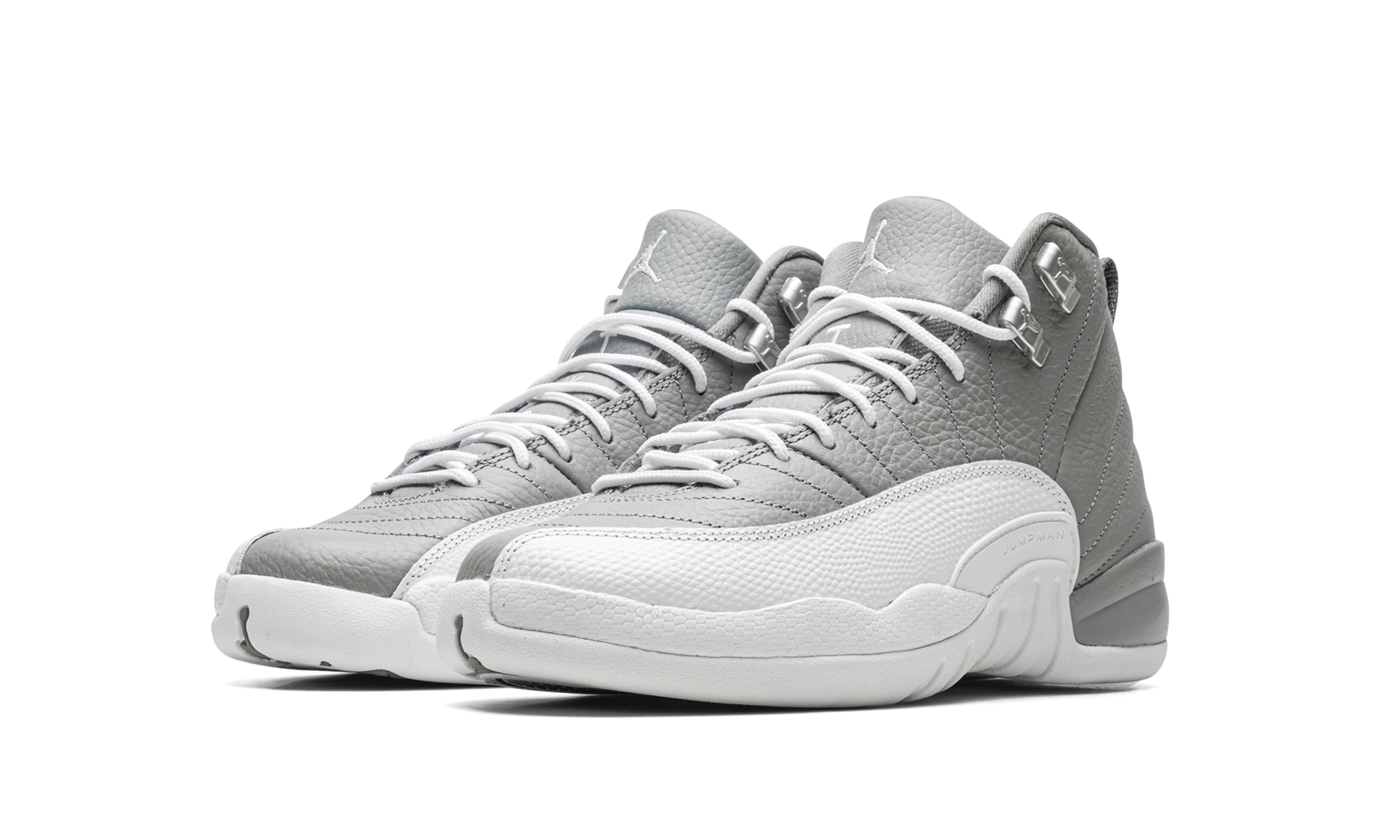 jordan 12 retro stealth gs+153265-015+diagnol left view