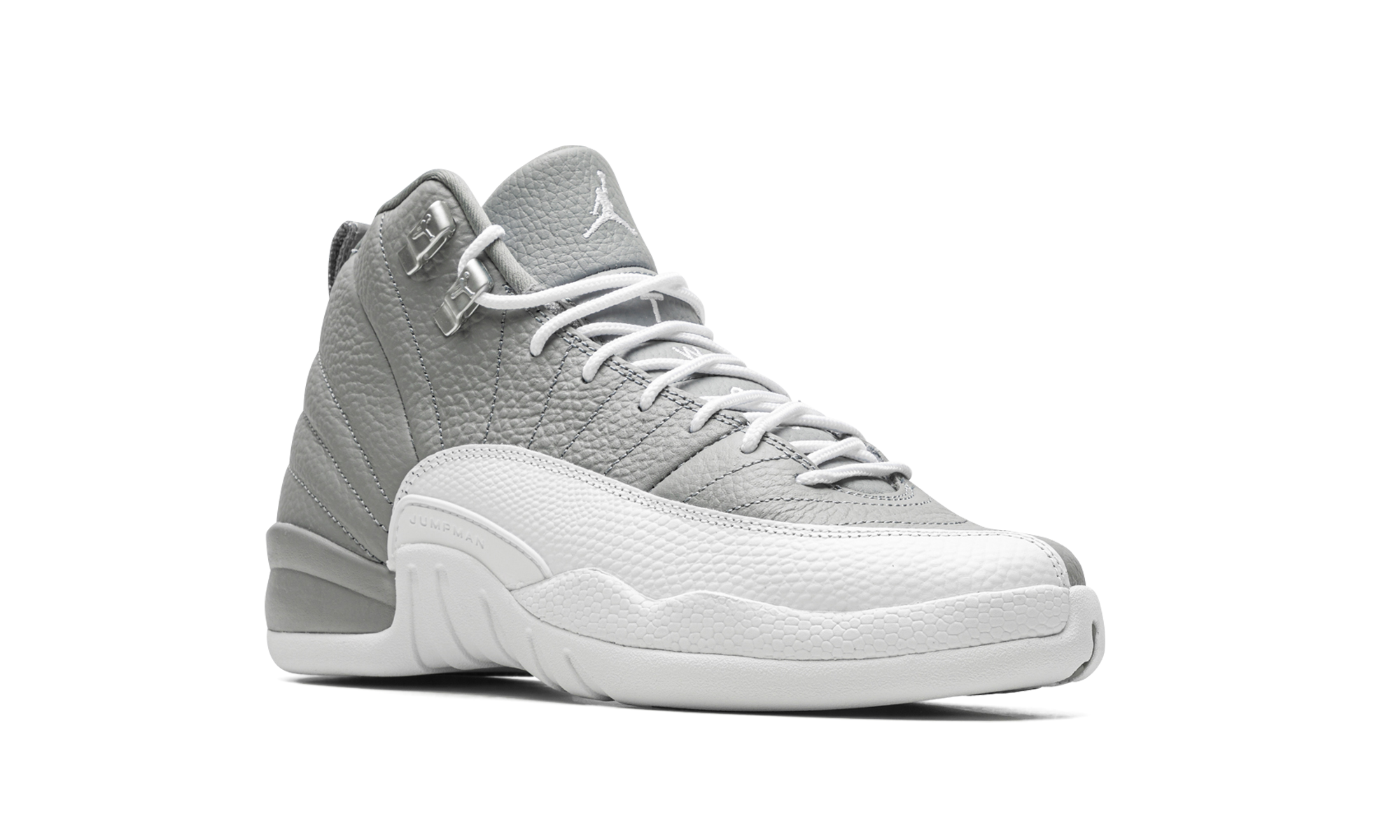 jordan 12 retro stealth gs+153265-015+diagnol right view