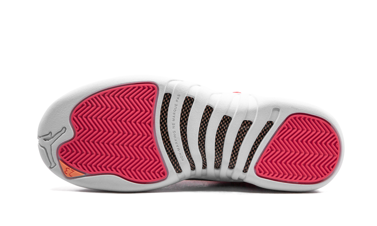 jordan 12 retro sunrise gs+510815-601+bottom view