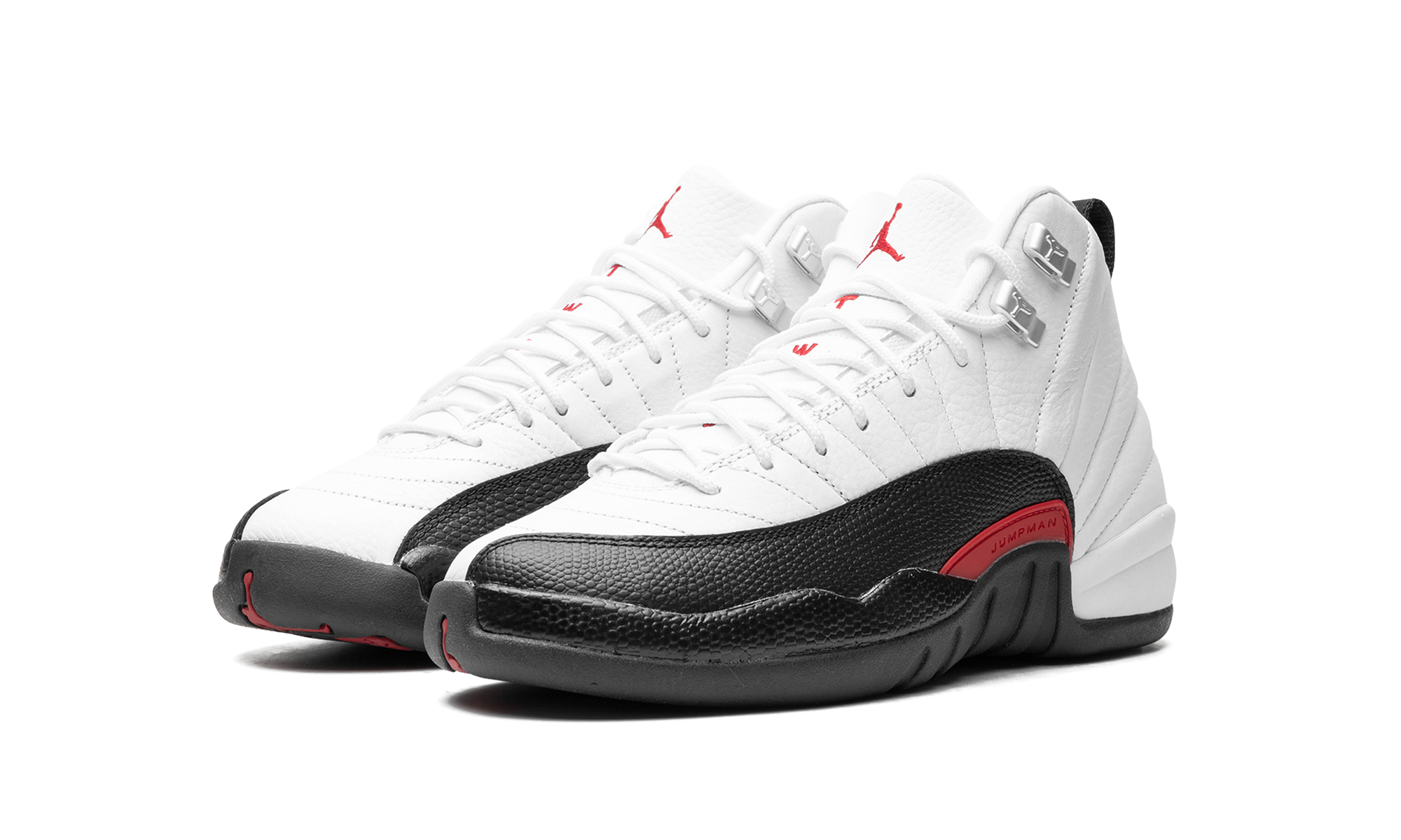 jordan 12 retro taxi flip gs+153265-162+diagnol left view