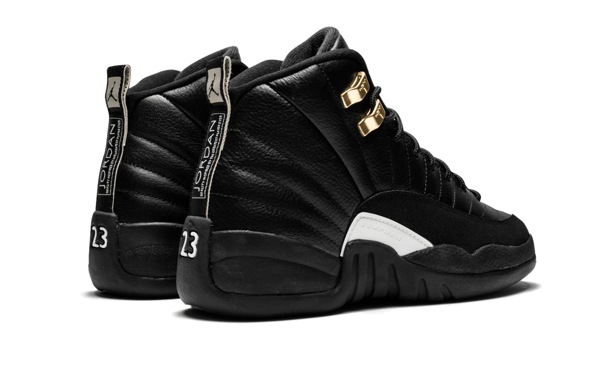 jordan 12 retro the master gs+153265-013+diagnol right behind view