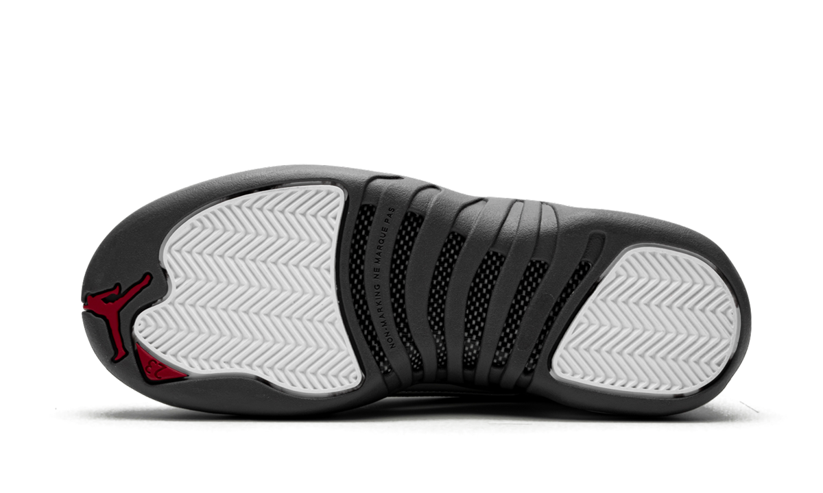 jordan 12 retro white dark grey gs+153265-160+bottom view