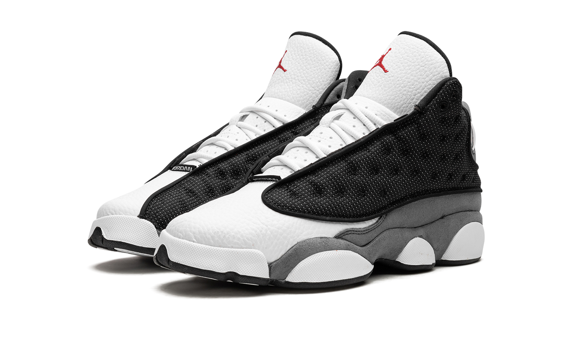 jordan 13 retro black flint gs+884129-060+diagnol left view