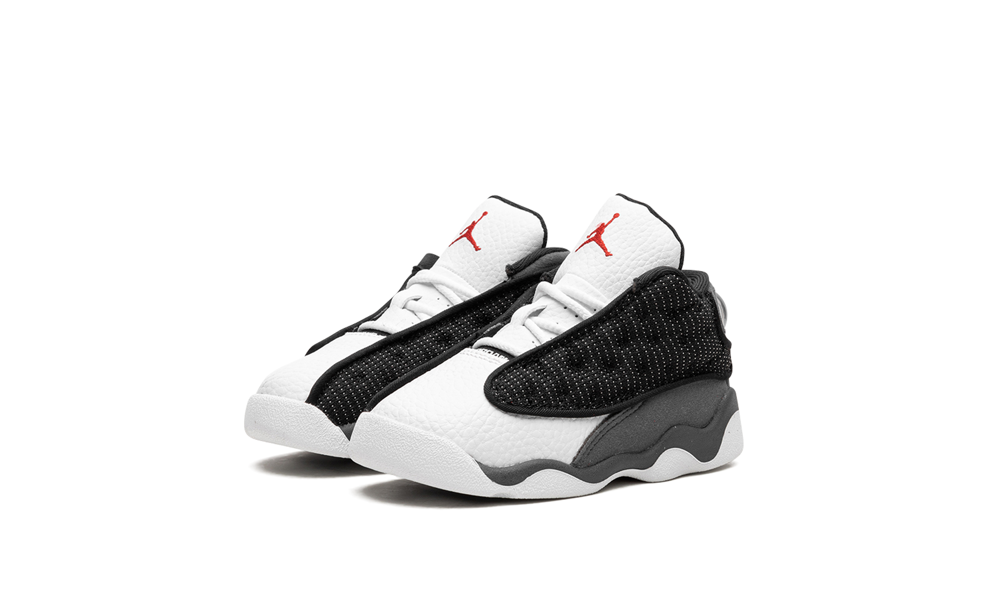 jordan 13 retro black flint td+414581-060+diagnol left view