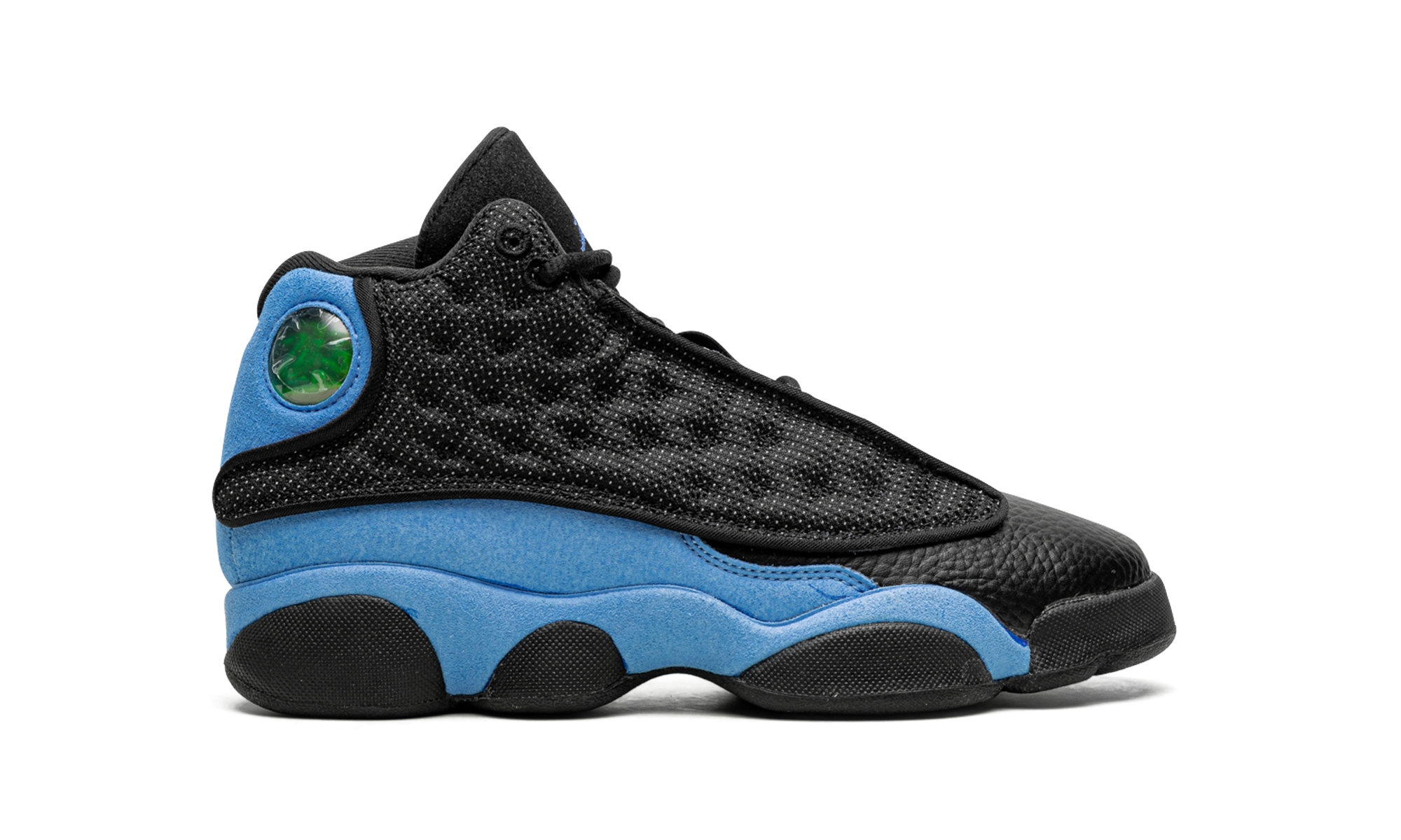 jordan 13 retro black university blue gs+884129-041+right view