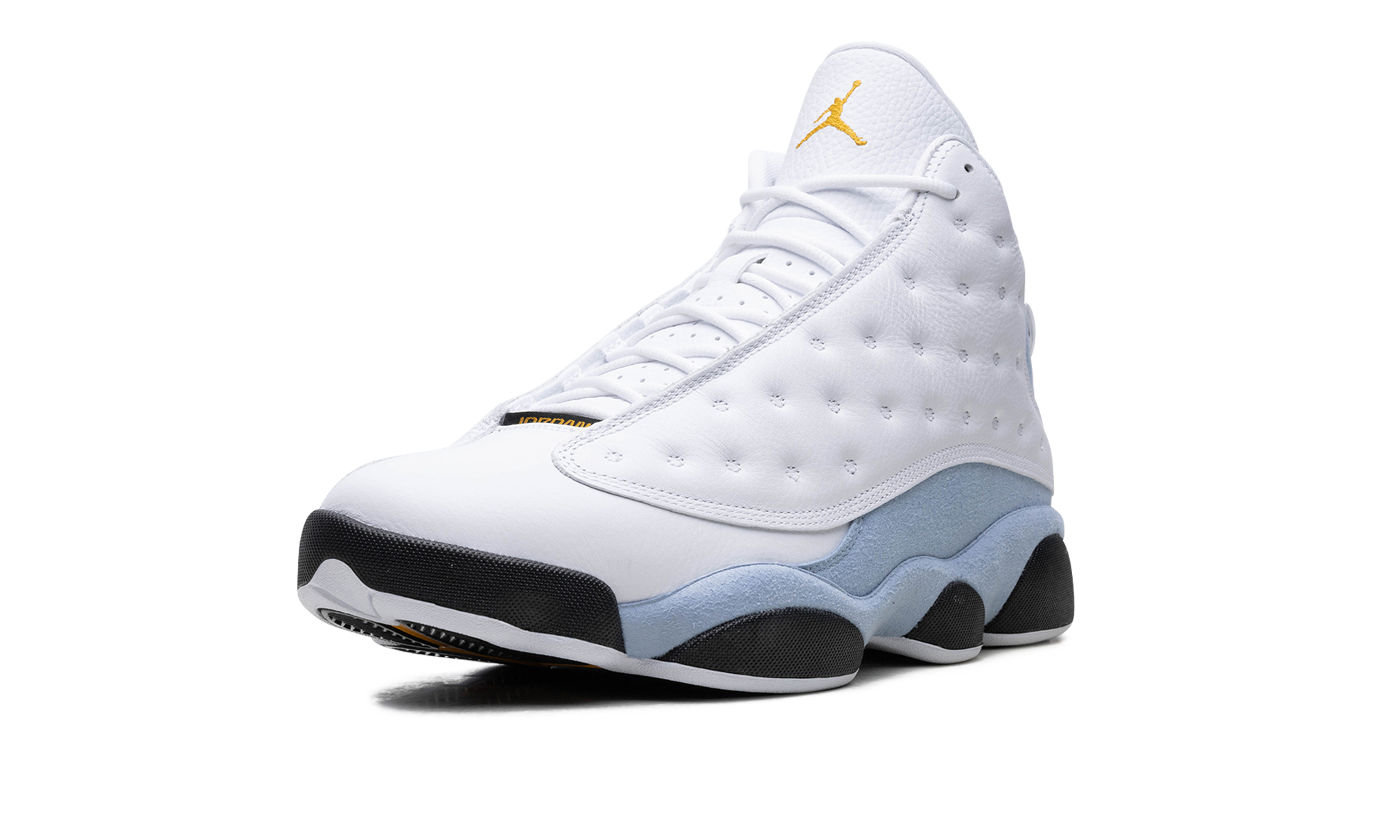 jordan 13 retro blue grey+414571-170+left diagnol single view
