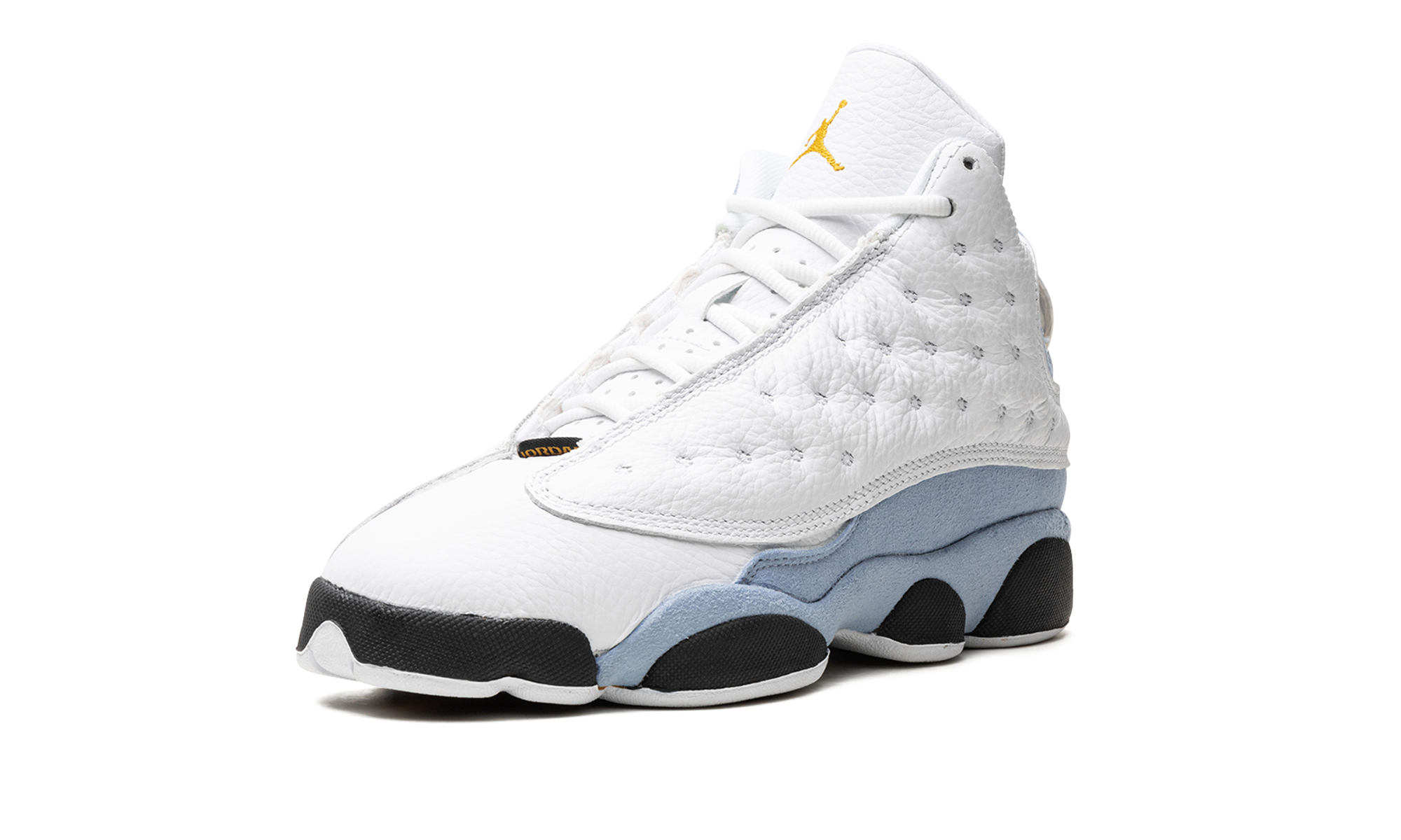 jordan 13 retro blue grey gs+DJ3003-170+left diagnol single view