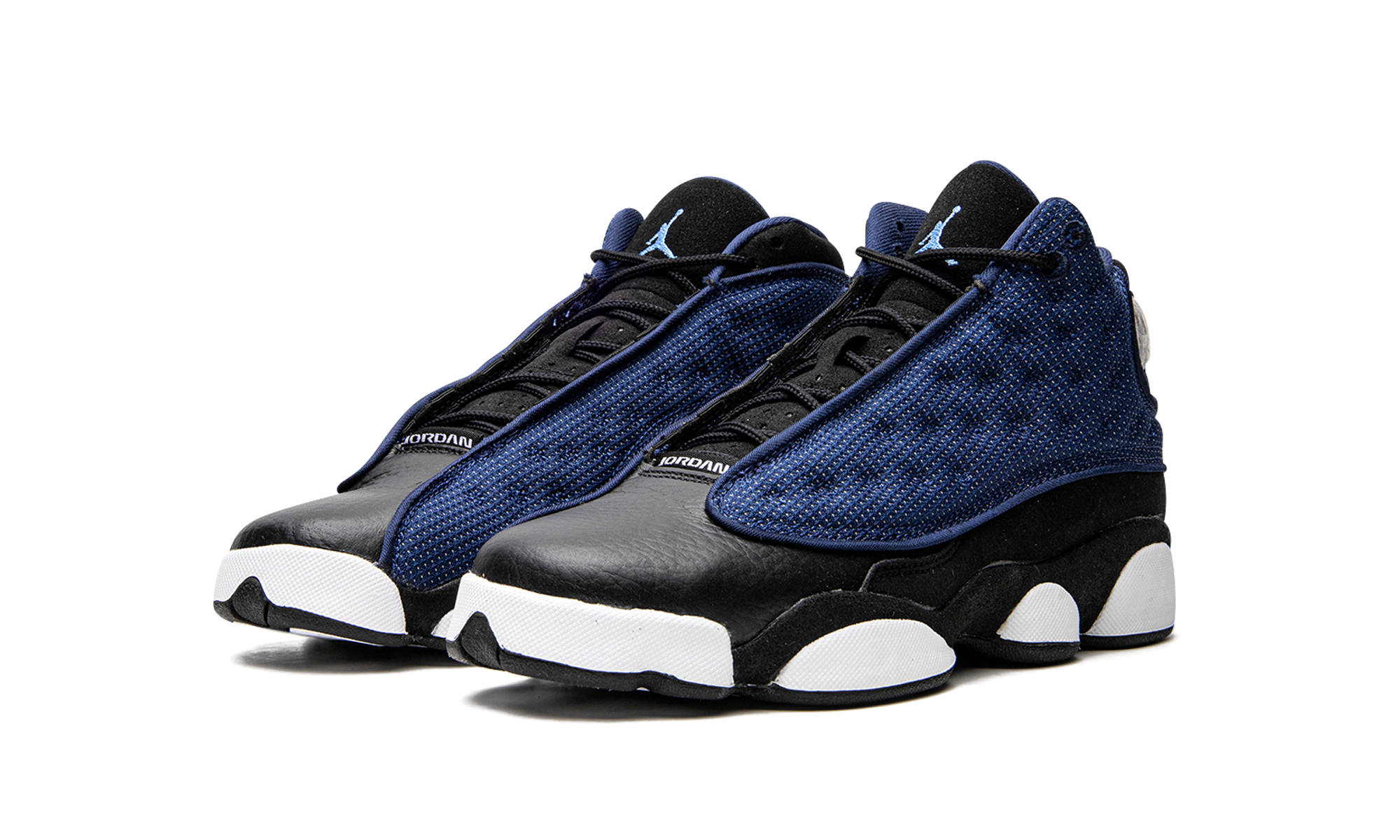 jordan 13 retro brave blue 2022 gs+884129-400+diagnol left view