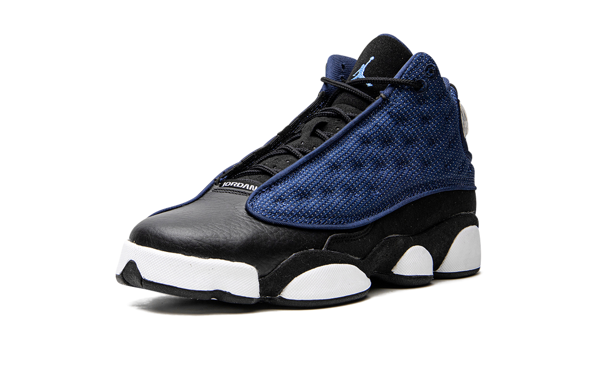 jordan 13 retro brave blue 2022 gs+884129-400+left diagnol single view