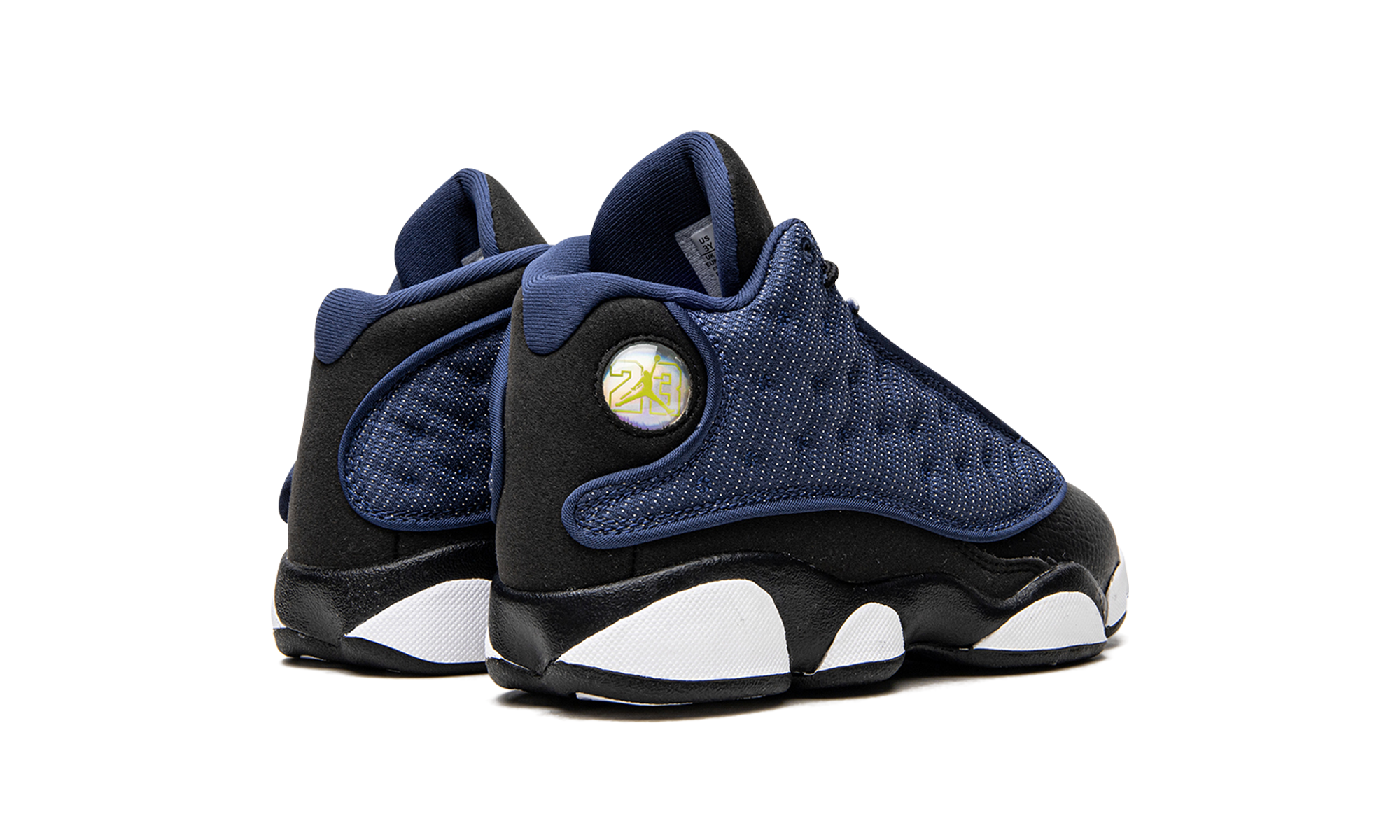 jordan 13 retro brave blue 2022 ps+414575-400+diagnol right behind view