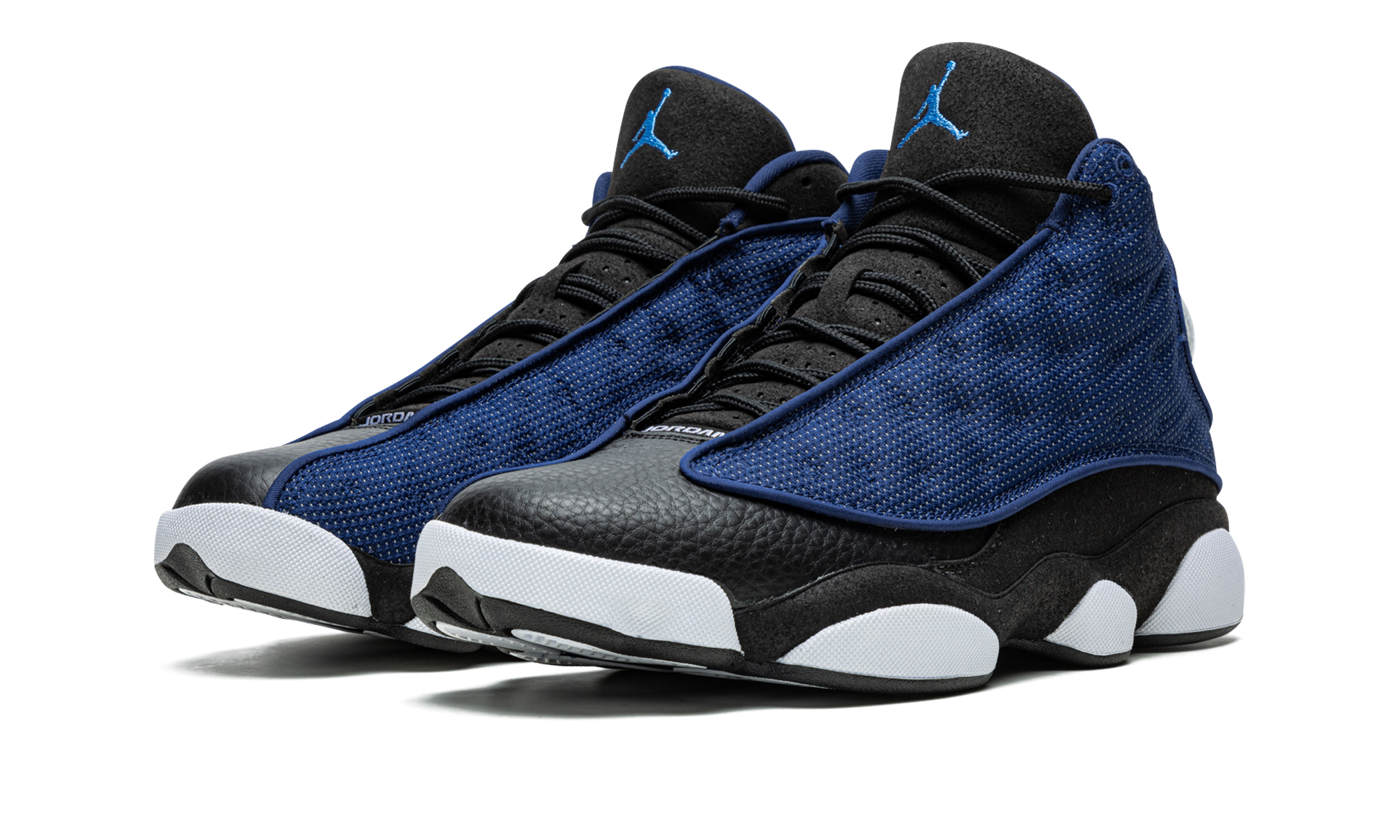 jordan 13 retro brave blue+DJ5982-400+diagnol left view