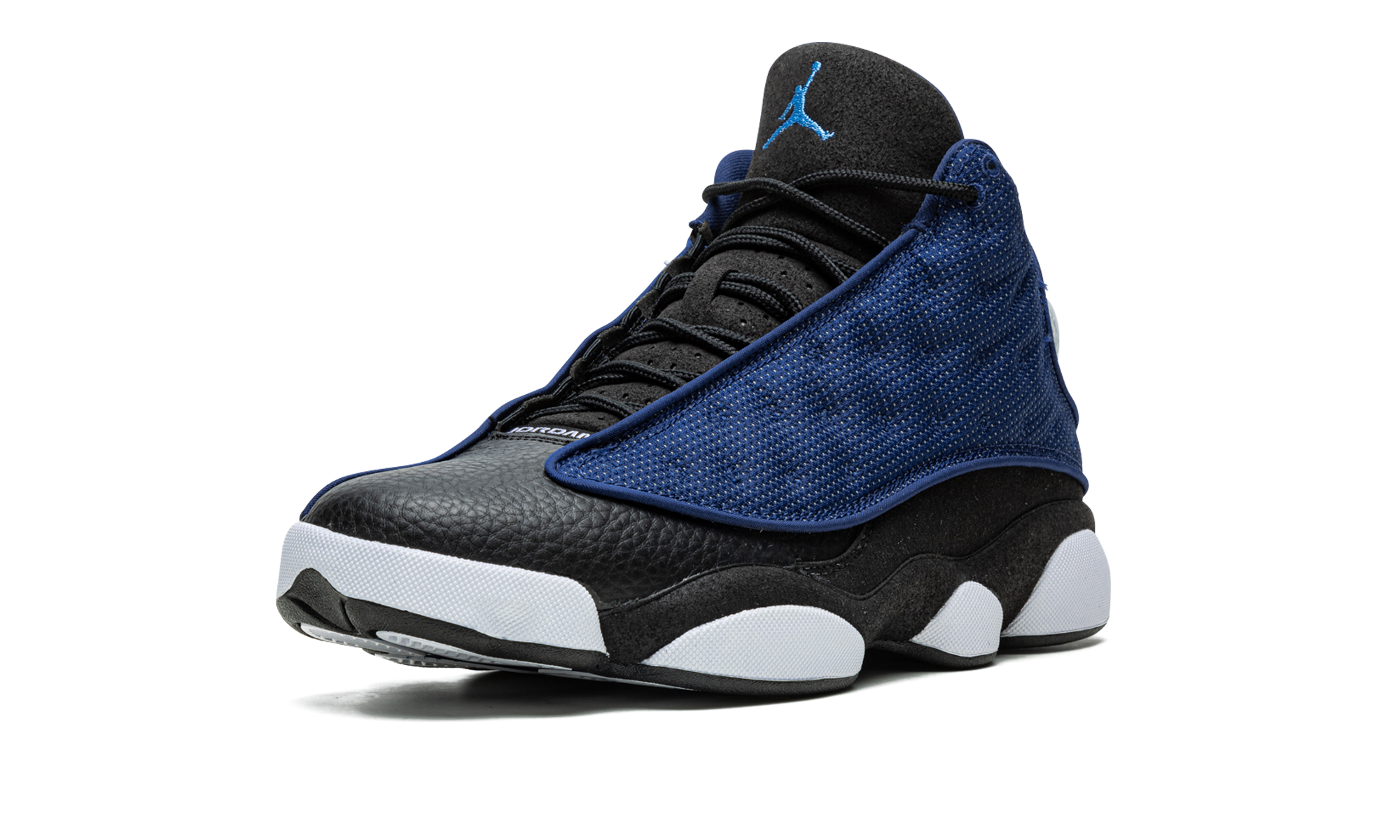 jordan 13 retro brave blue+DJ5982-400+left diagnol single view