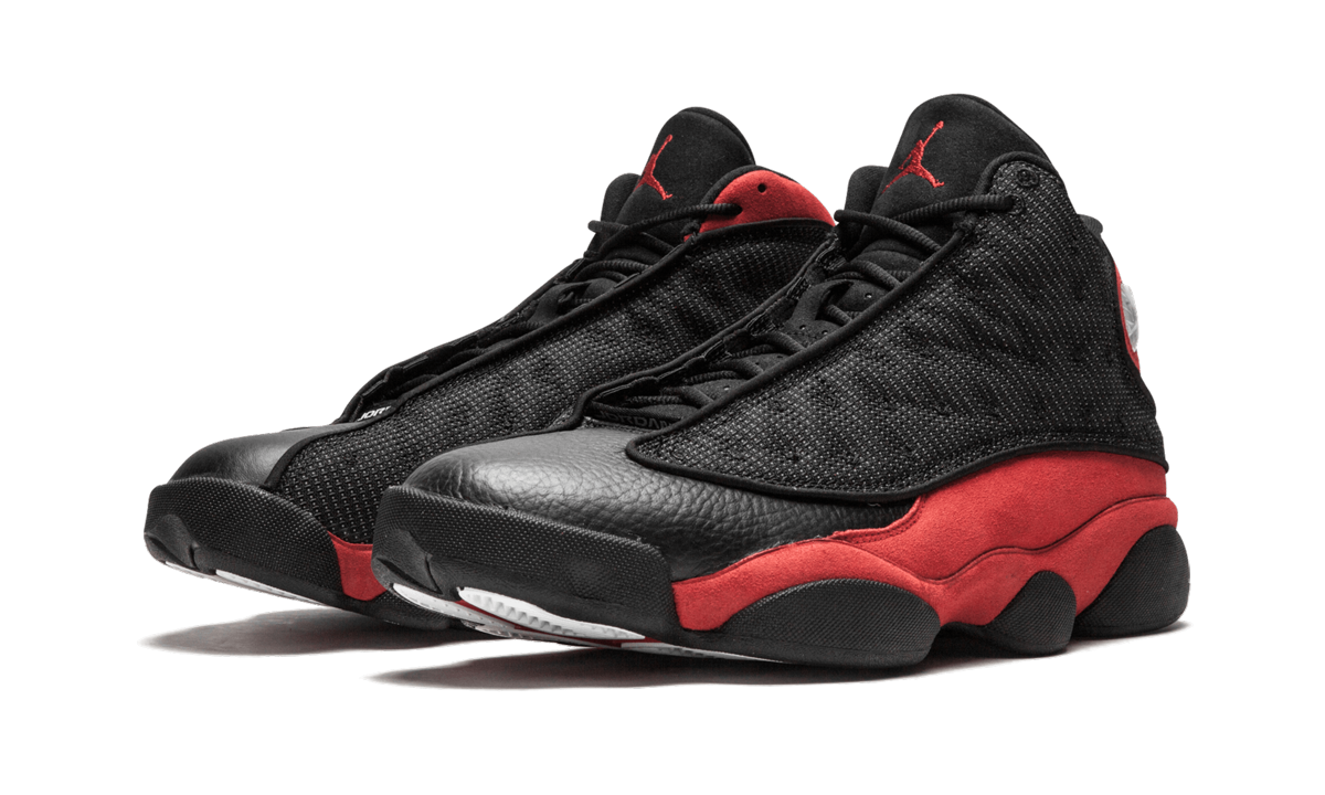 jordan 13 retro bred 2017+414571-004+diagnol left view