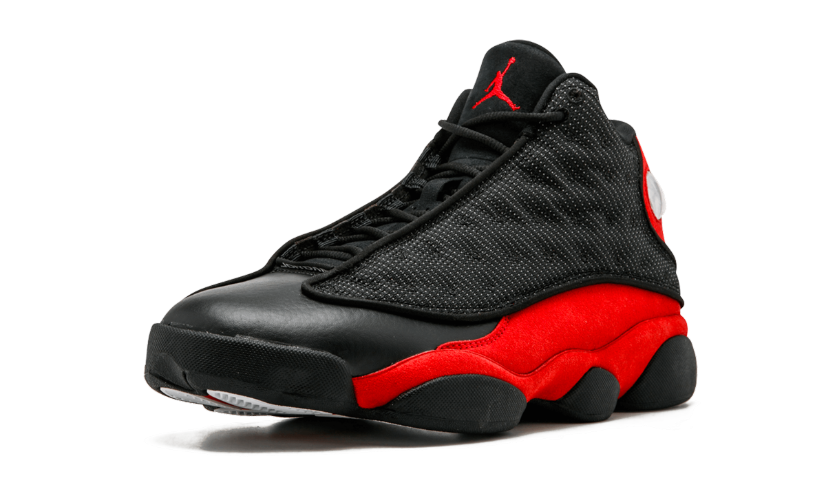 jordan 13 retro bred 2017+414571-004+left diagnol single view