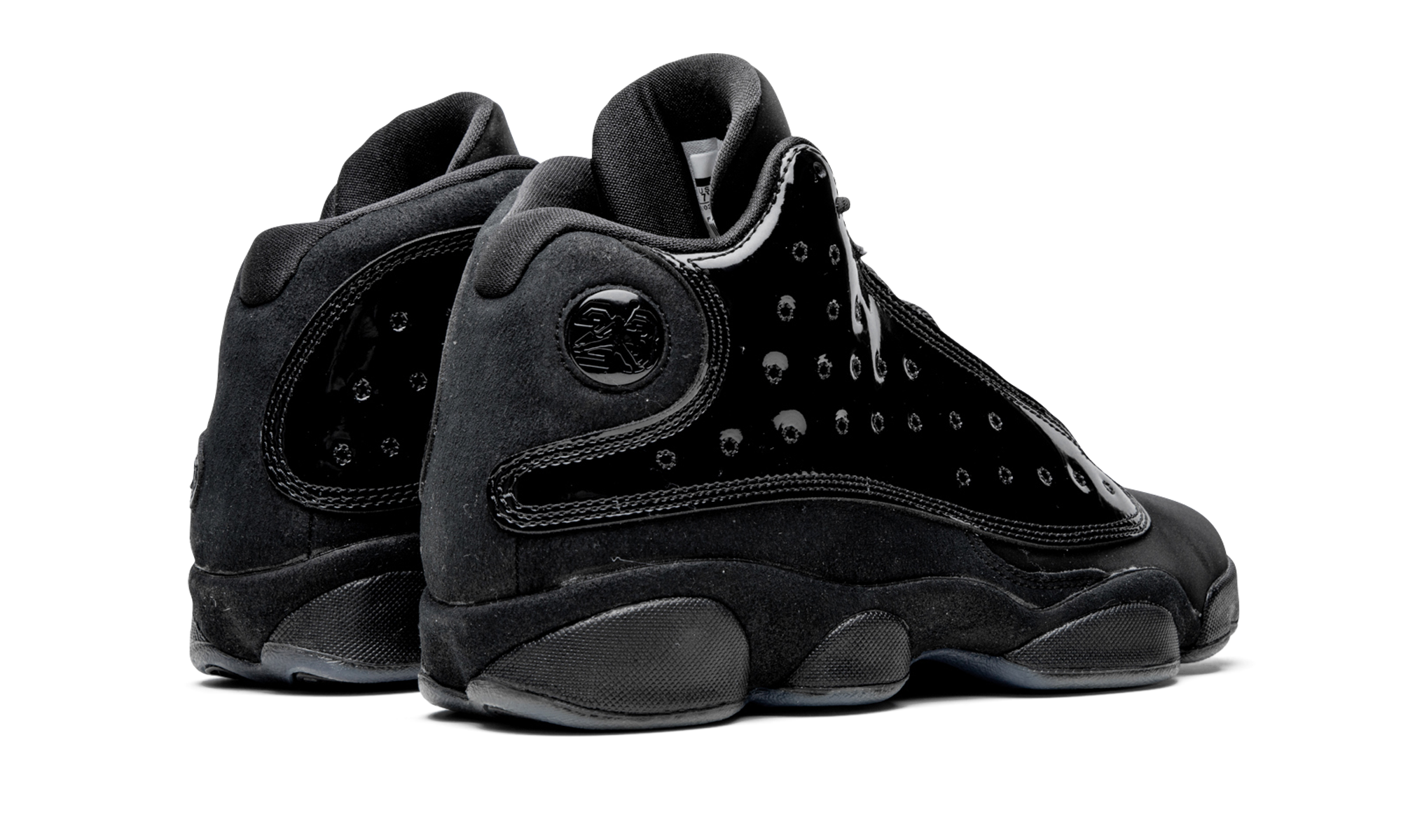 jordan 13 retro cap and gown gs+884129-012+diagnol right behind view