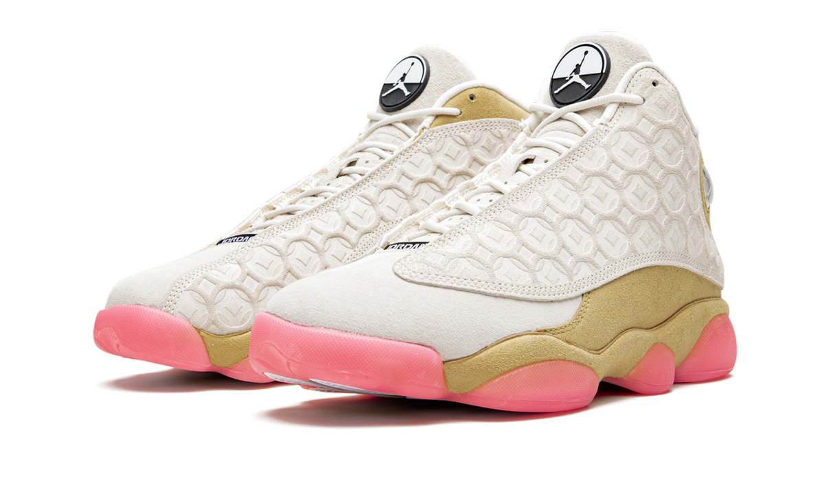 jordan 13 retro chinese new year 2020+CW4409-100+diagnol left view