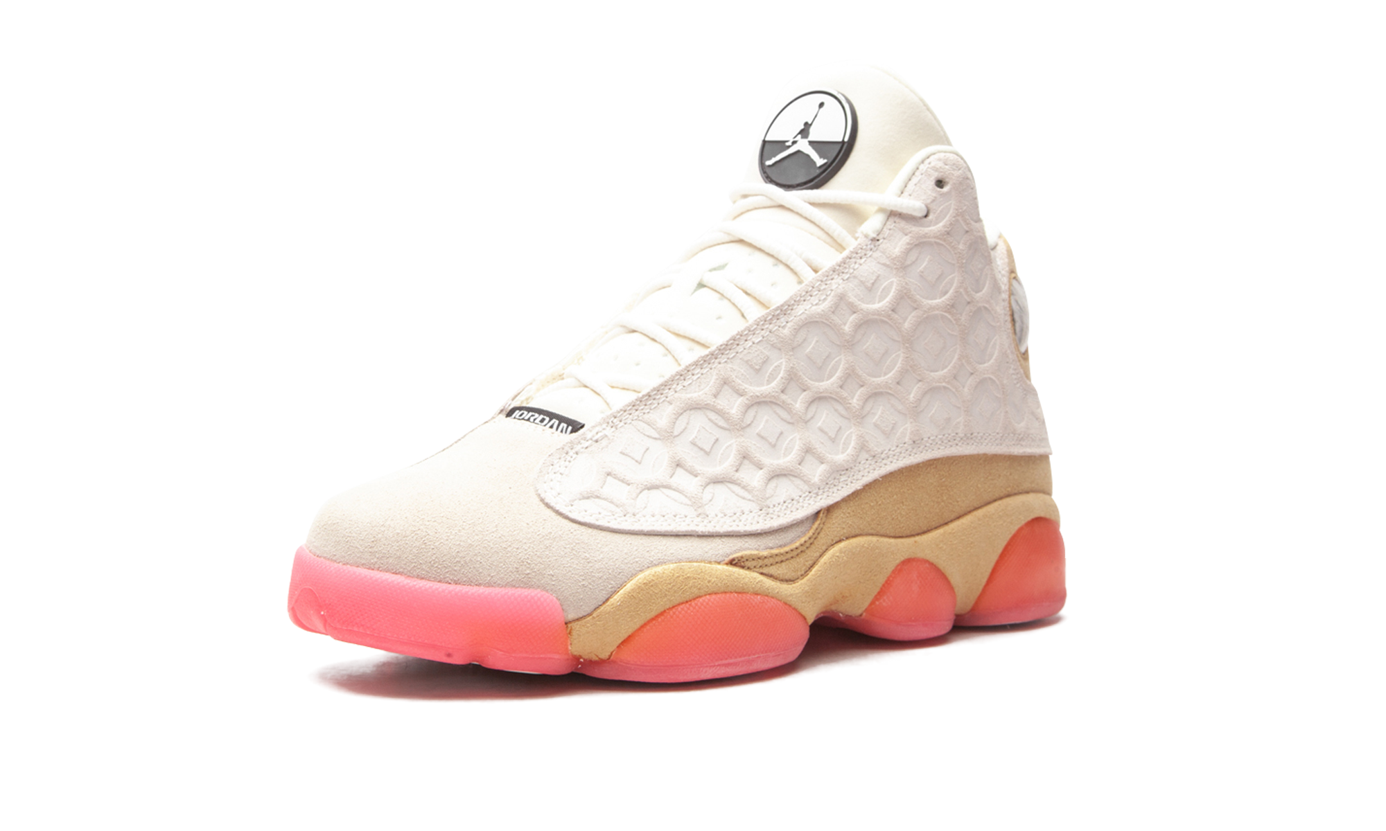 jordan 13 retro chinese new year 2020 gs+CW4683-100+left diagnol single view