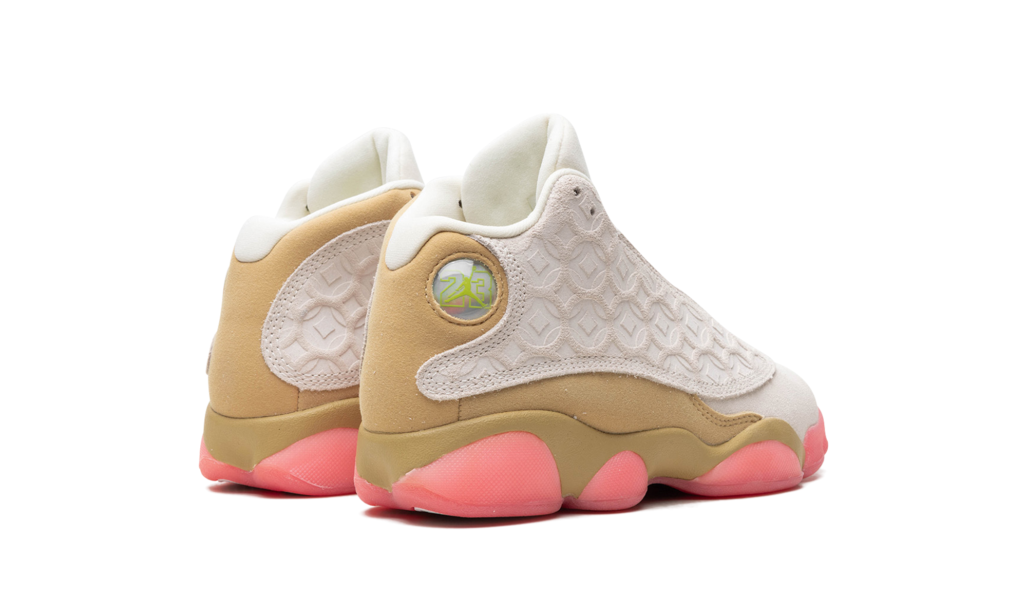 jordan 13 retro chinese new year 2020 ps+CW4682-100+diagnol right behind view