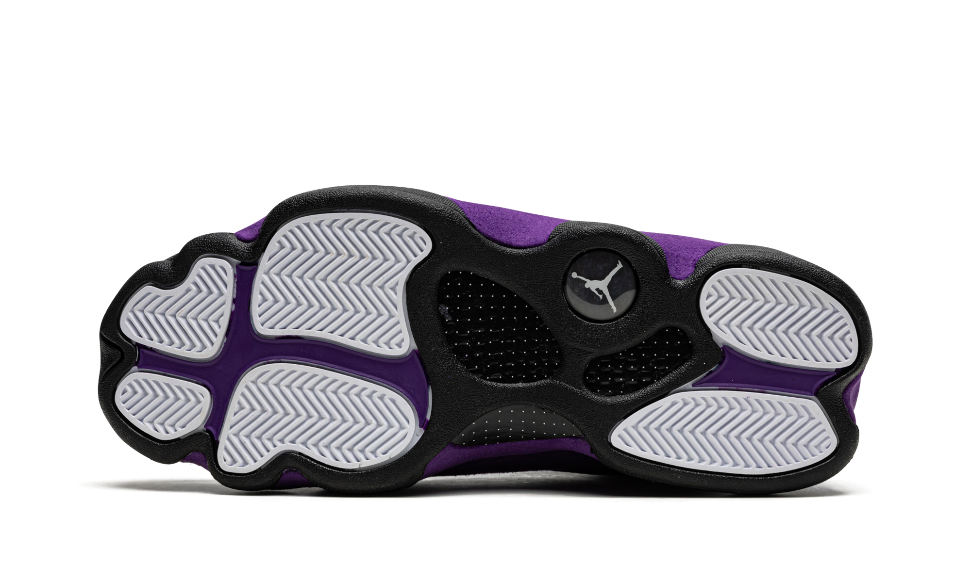 jordan 13 retro court purple+DJ5982-015+bottom view