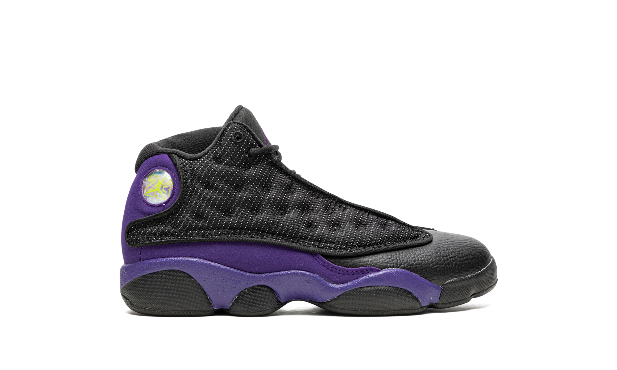 jordan 13 retro court purple ps+414575-015+right view