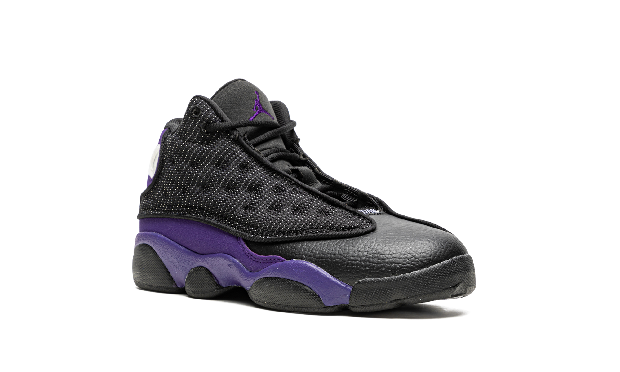 jordan 13 retro court purple ps+414575-015+diagnol right view