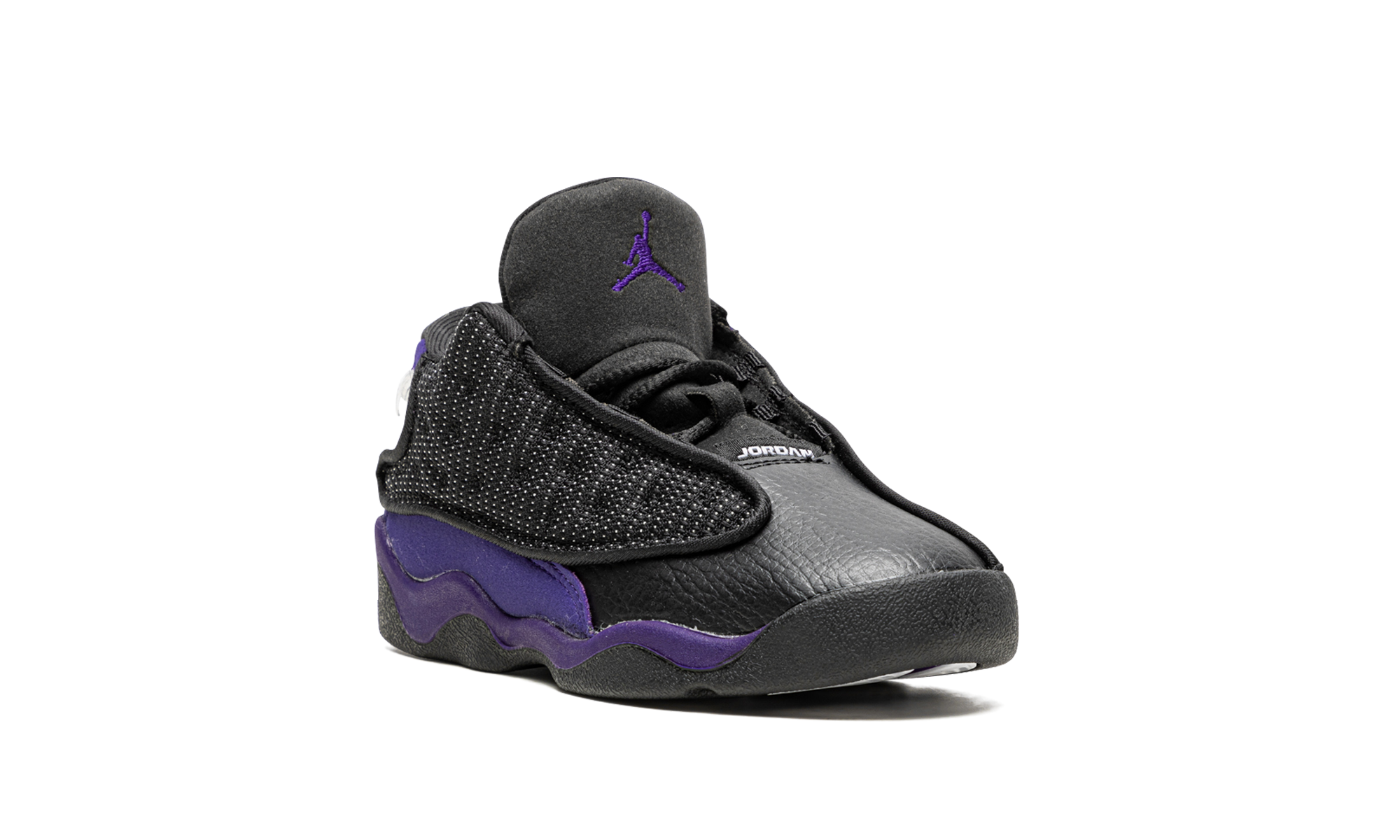 jordan 13 retro court purple td+414581-015+diagnol right view
