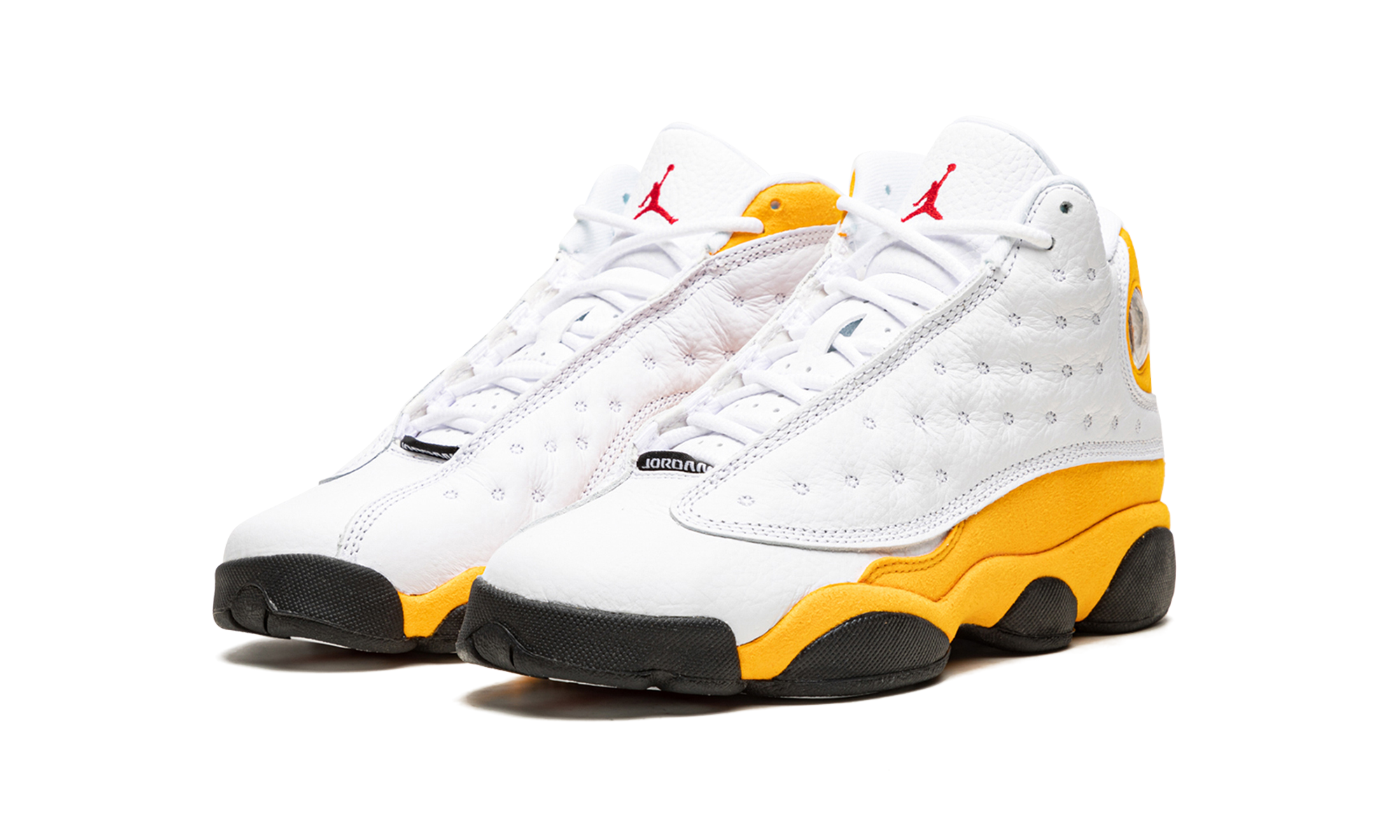 jordan 13 retro del sol gs+DJ3003-167+diagnol left view