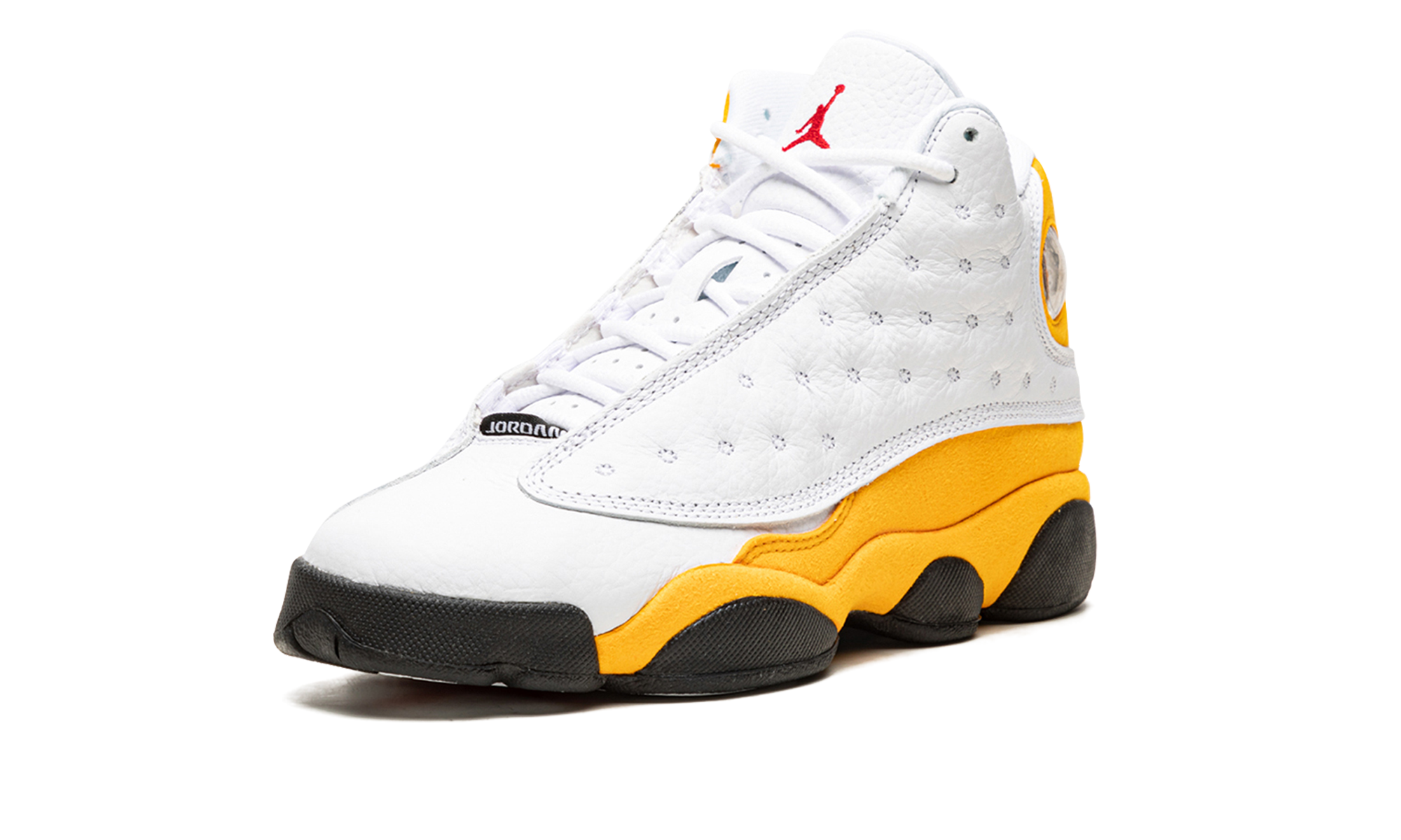 jordan 13 retro del sol gs+DJ3003-167+left diagnol single view