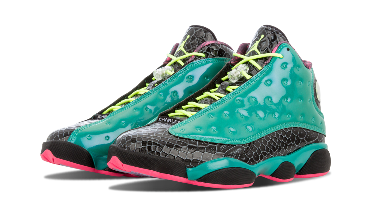 jordan 13 retro doernbecher+836405-305+left diagnol single view