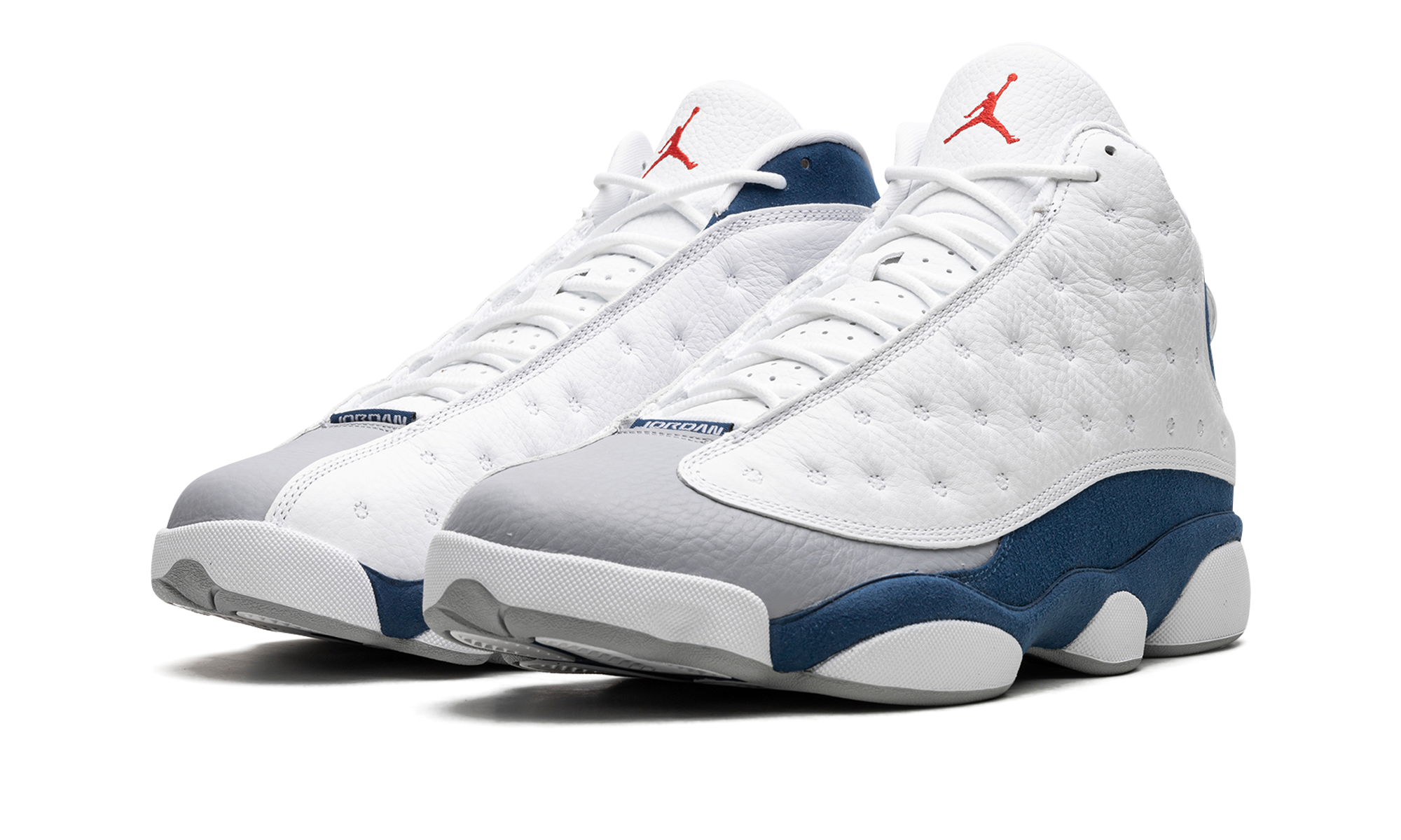 jordan 13 retro french blue+414571-164+diagnol left view