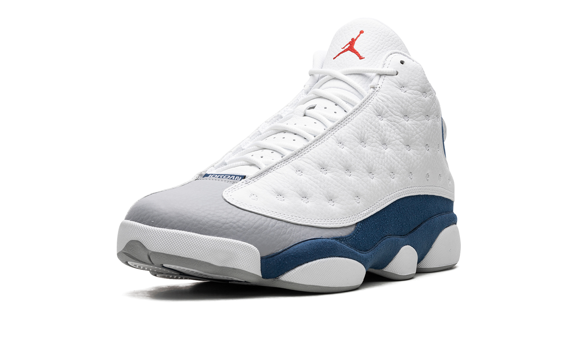 jordan 13 retro french blue+414571-164+left diagnol single view