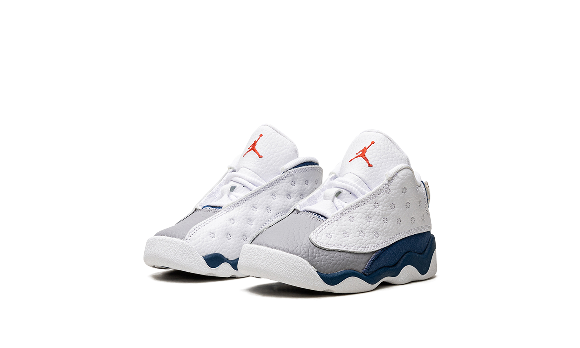 jordan 13 retro french blue td+DJ3004-164+diagnol left view