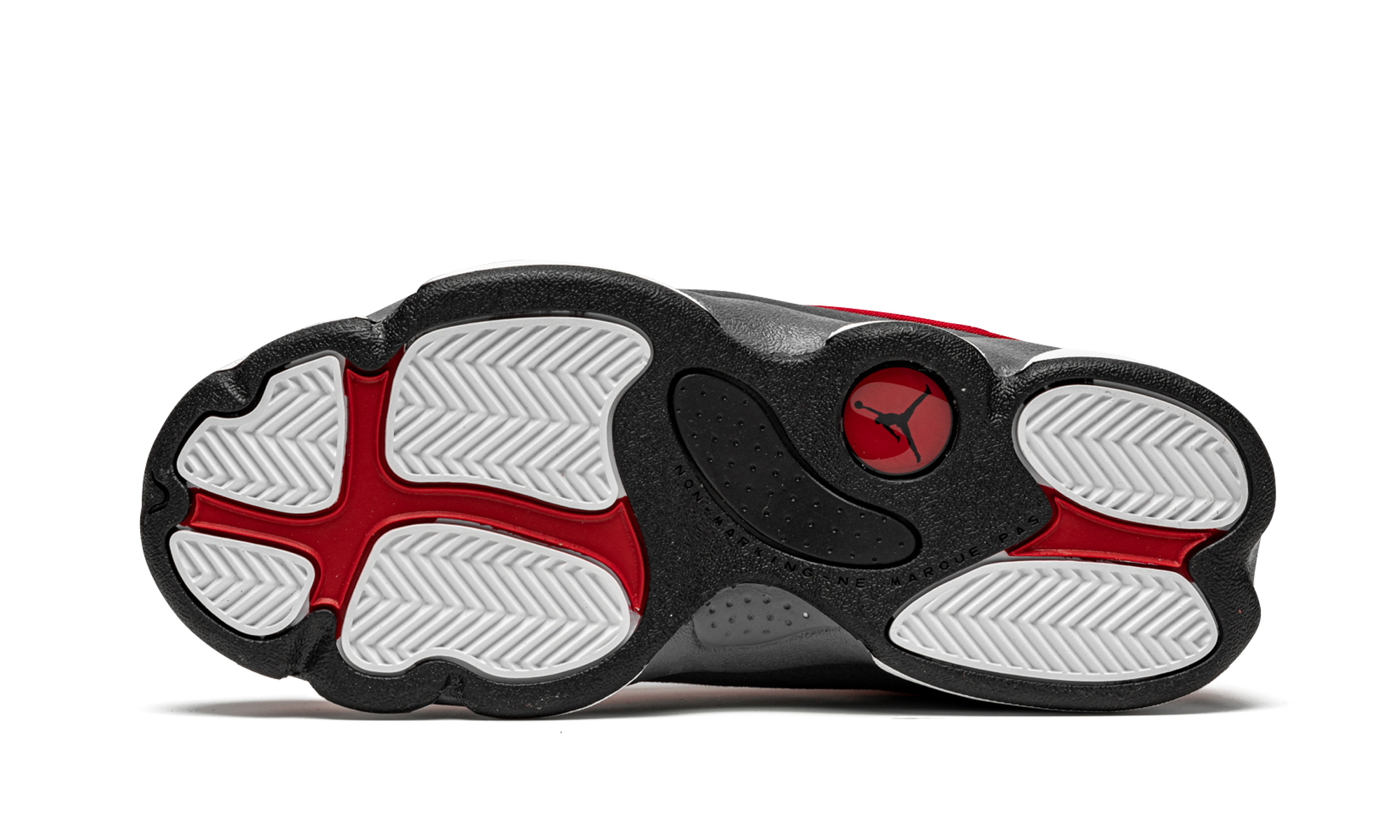 jordan 13 retro gym red flint grey ps+414575-600+bottom view