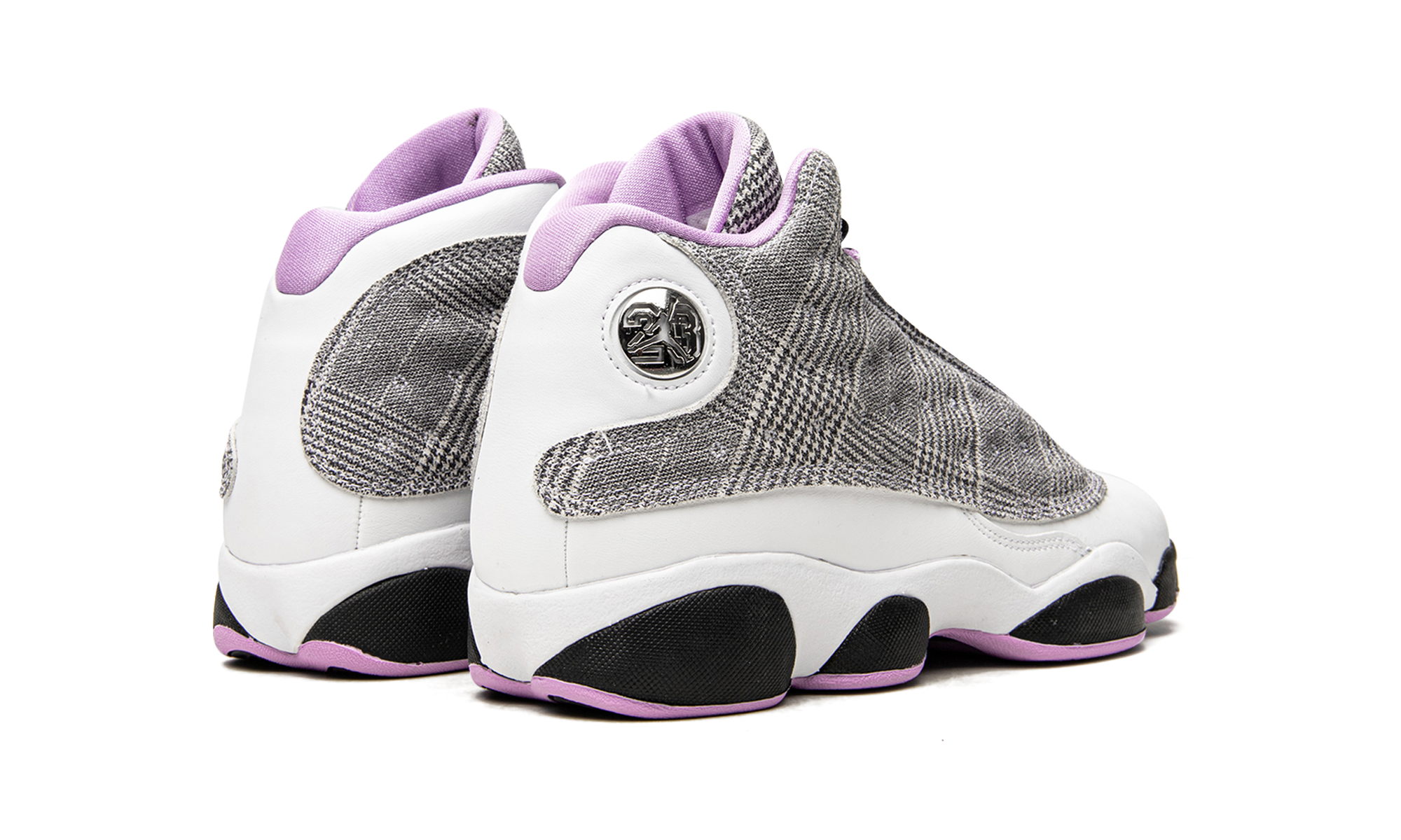 jordan 13 retro houndstooth gs+DN3938-015+diagnol left view