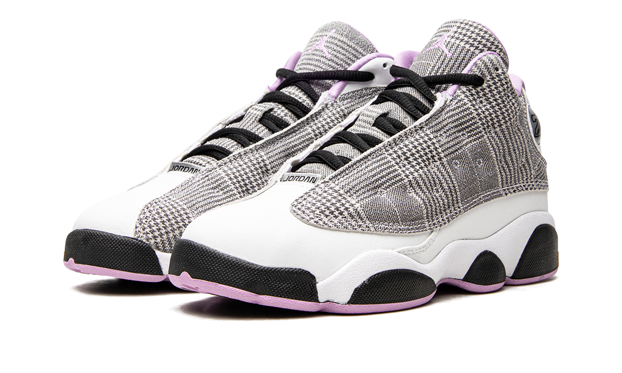 jordan 13 retro houndstooth ps+DN3939-015+diagnol left view