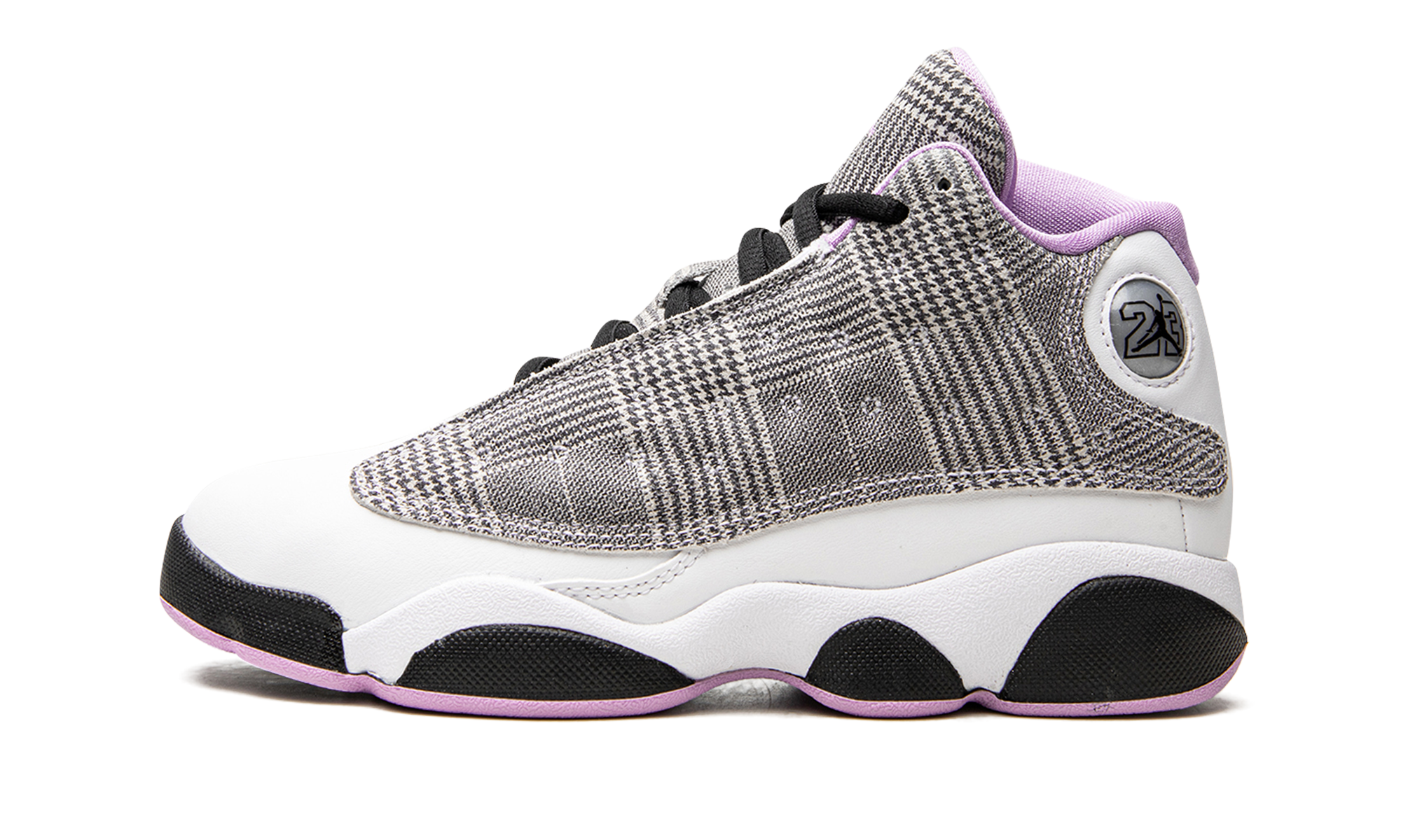 jordan 13 retro houndstooth ps+DN3939-015+diagnol right view 1
