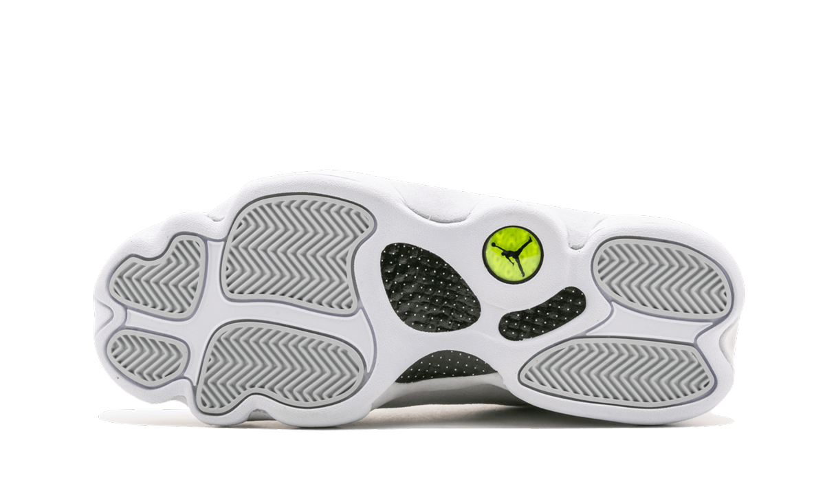 jordan 13 retro low pure platinum+310810-100+bottom view